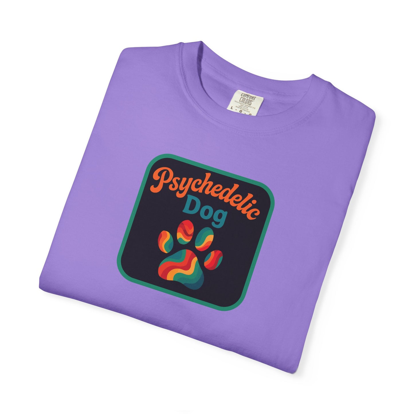 Psychedelic Dog T-shirt