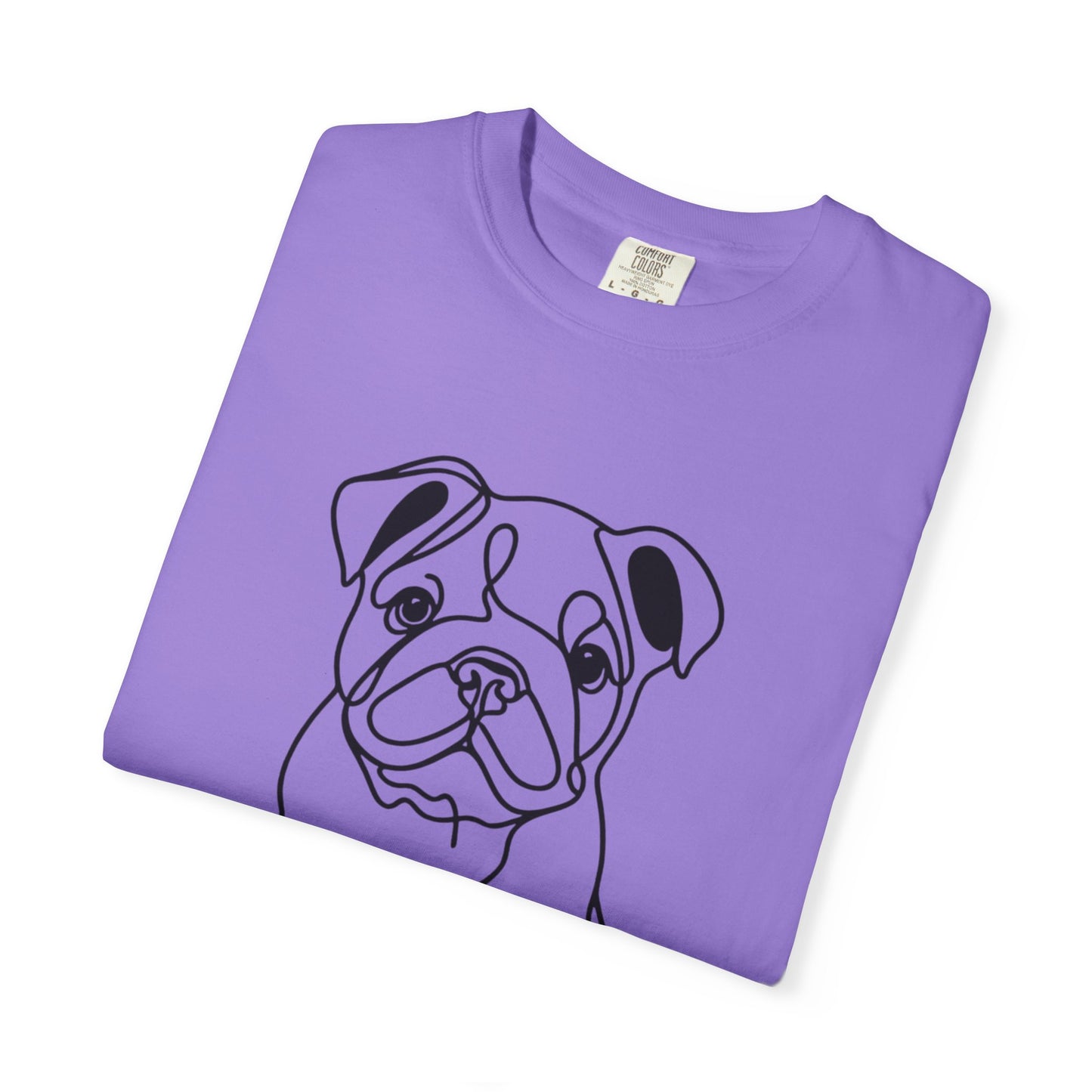 Adorable Bulldog Graphic Unisex T-Shirt