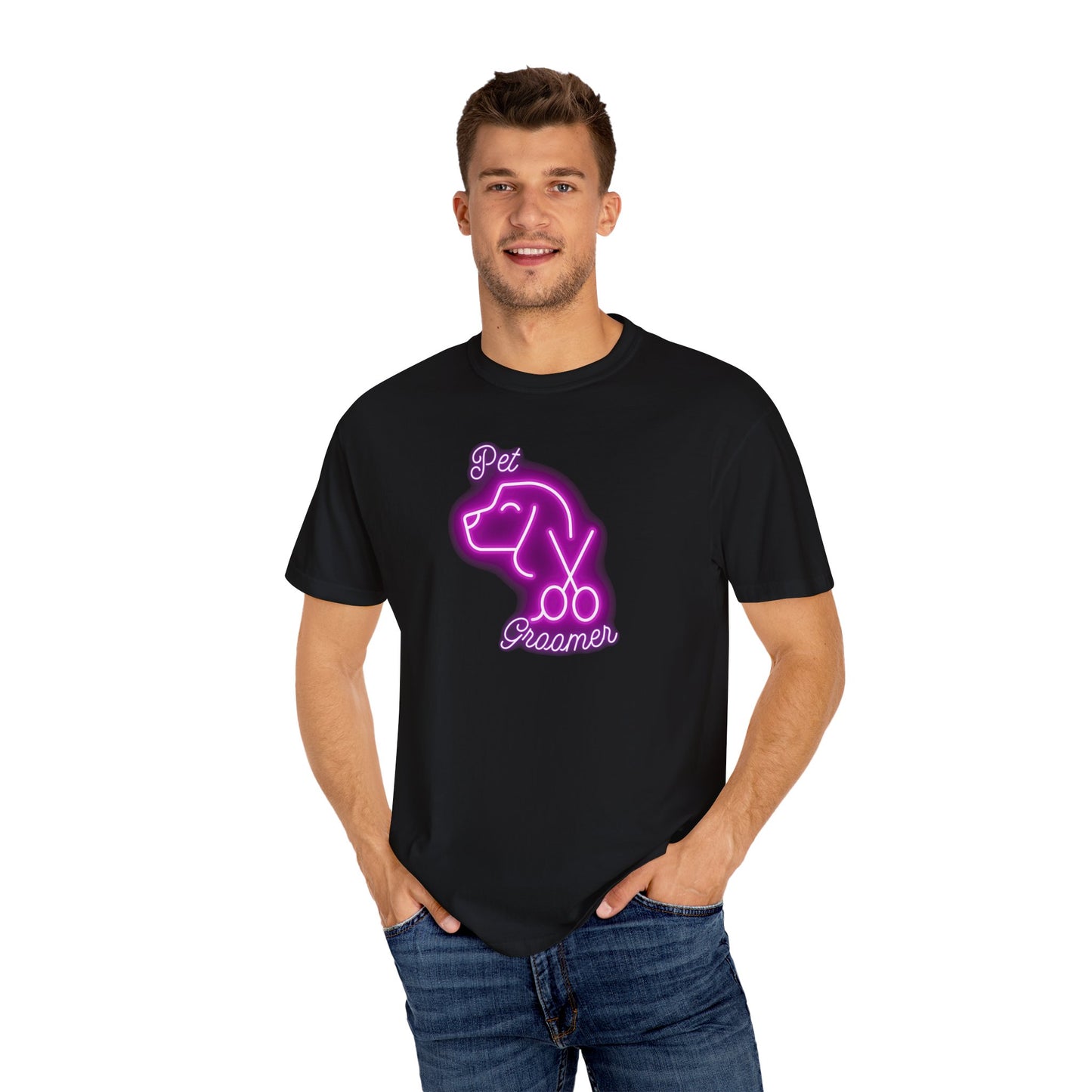 Pet Groomer T-Shirt - Fun Graphic Tee for Dog Lovers
