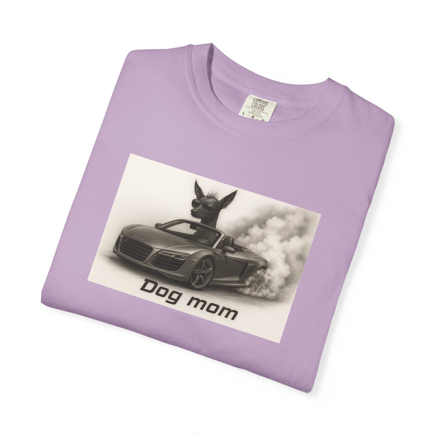 Dog Mom - Mexican Hairless - “Cool Dogs in Cool Cars” T-Shirt Collection! 🐶🚗