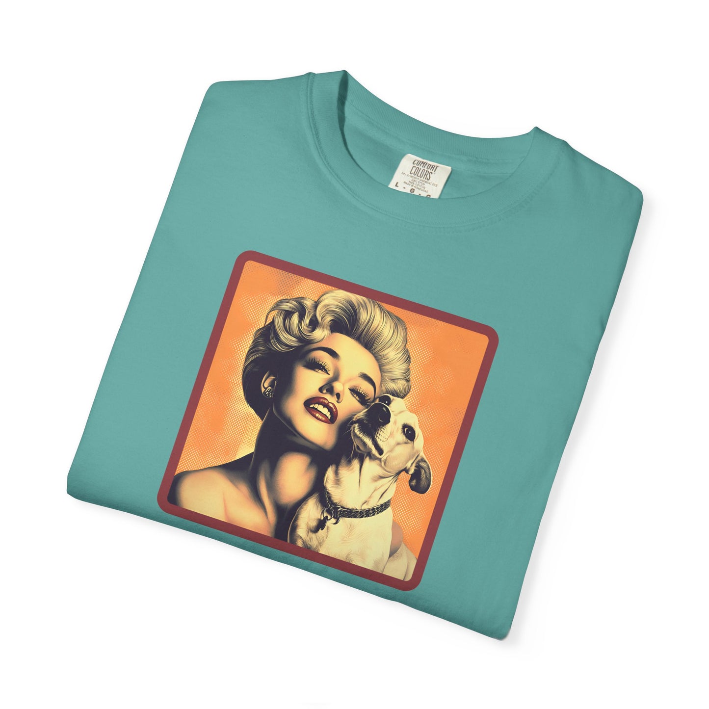 Vintage Poster T-Shirt - Unisex Garment-Dyed Tee