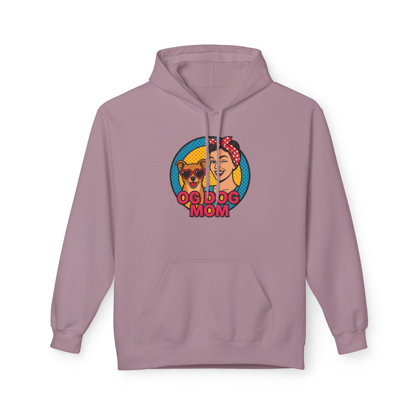 Hoodie for Dog Moms - Unisex Midweight Softstyle Fleece Hoodie