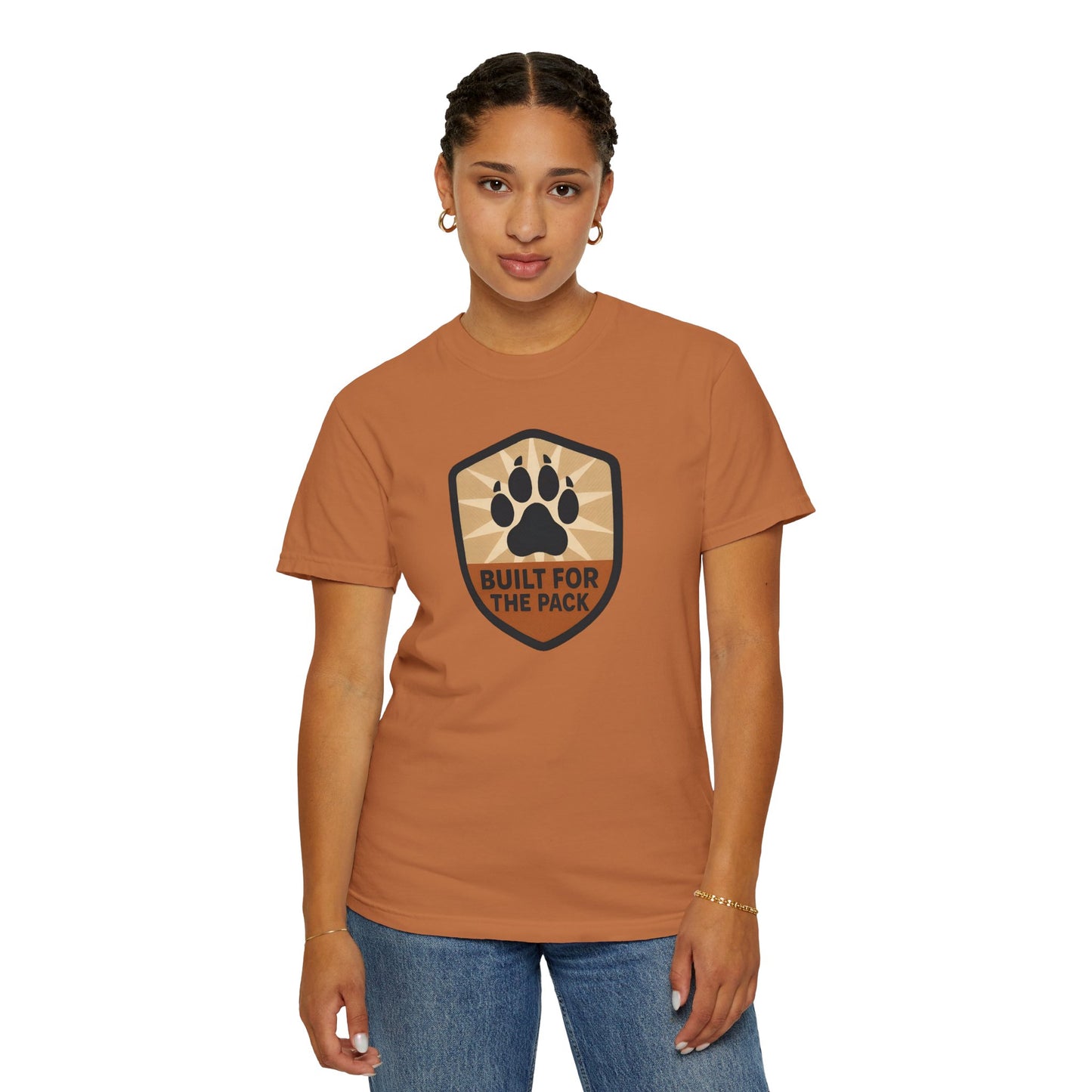 Built for the Pack Unisex T-Shirt, Dog Lover Shirt, Pet Parent Gift, Casual Wear for Animal Lovers, Outdoor Adventure Tee