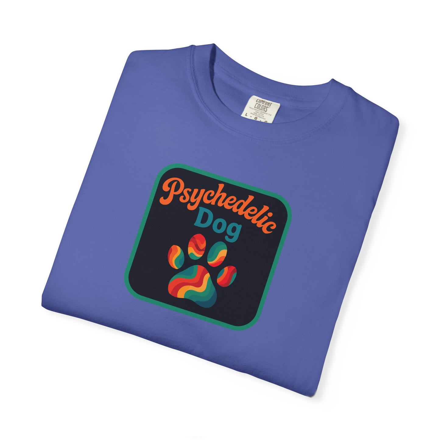 Psychedelic Dog T-shirt