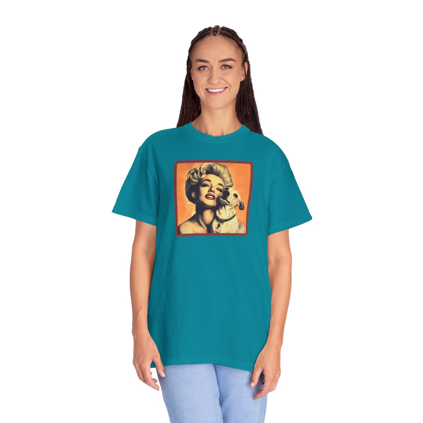 Vintage Poster T-Shirt - Unisex Garment-Dyed Tee