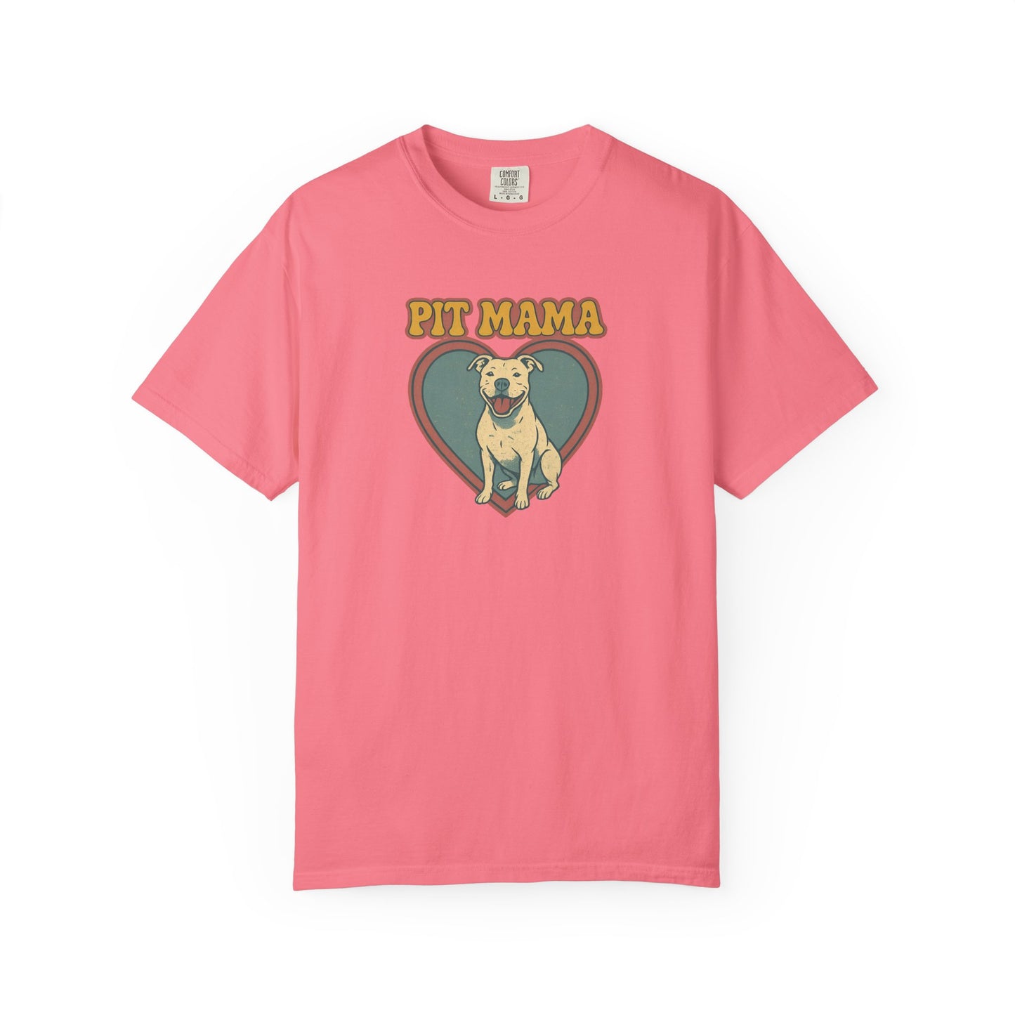 Pit Mama Unisex T-Shirt - Perfect Gift for Dog Lovers, Pet Owners, Animal Rescue Advocates, Dog Mom Apparel