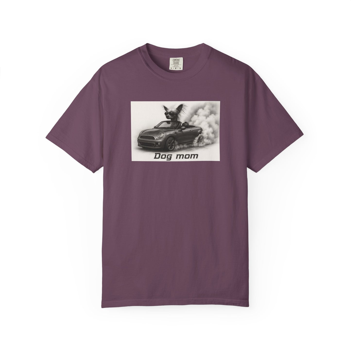 Dog Mom - Chinese Crested- “Cool Dogs in Cool Cars” T-Shirt Collection! 🐶🚗