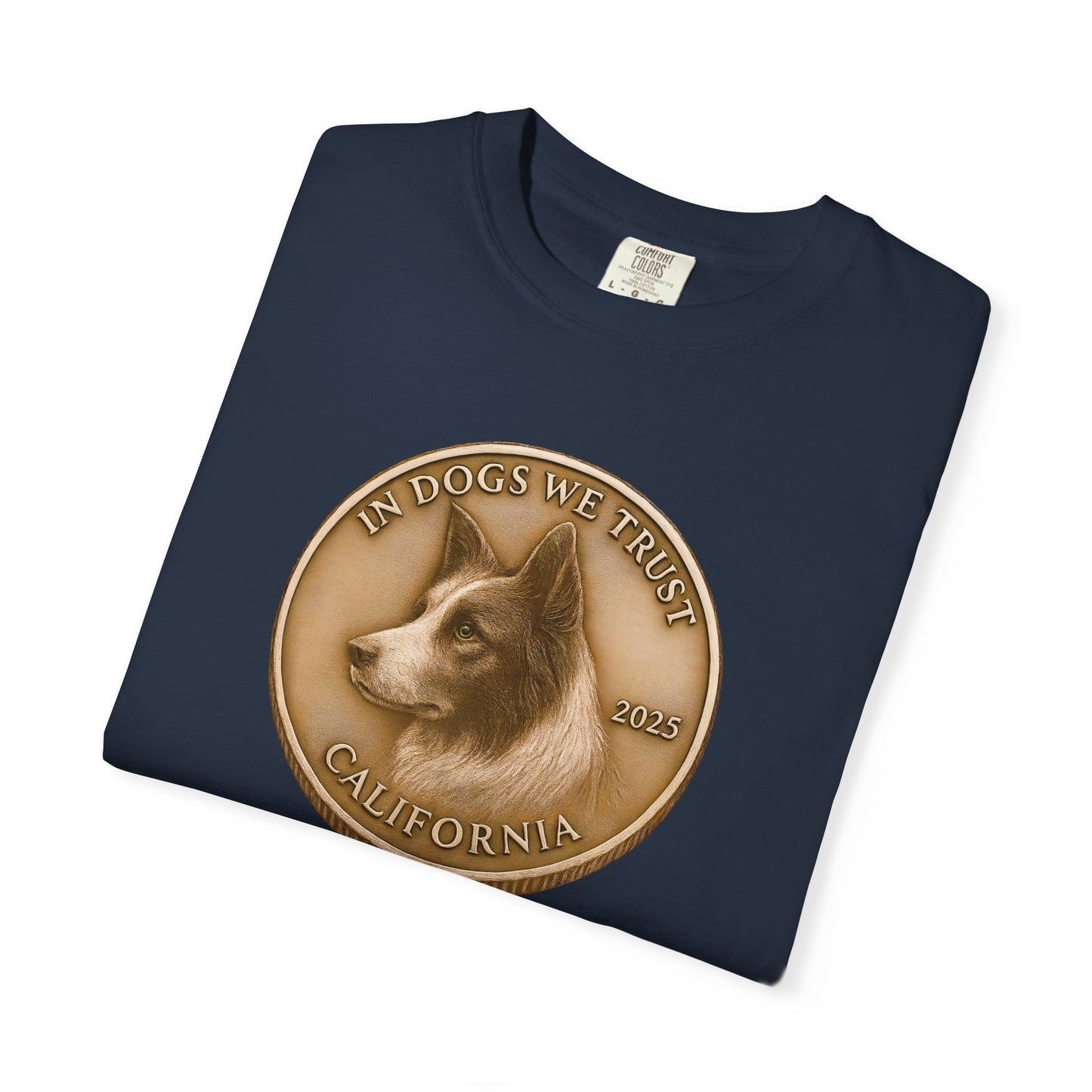 California State Coin T-Shirt Collection - Proud Dog Breed Illustrations