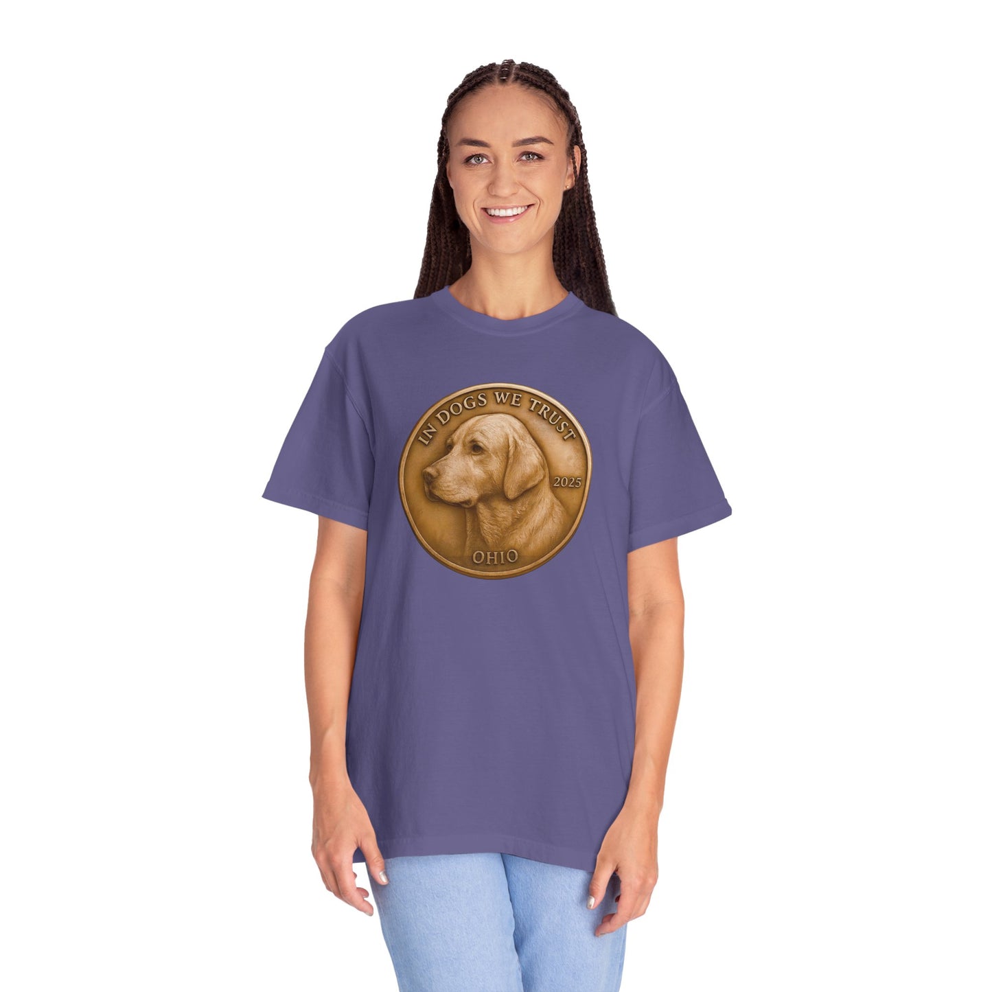 Ohio State Coin T-Shirt Collection - Proud Dog Breed Illustrations