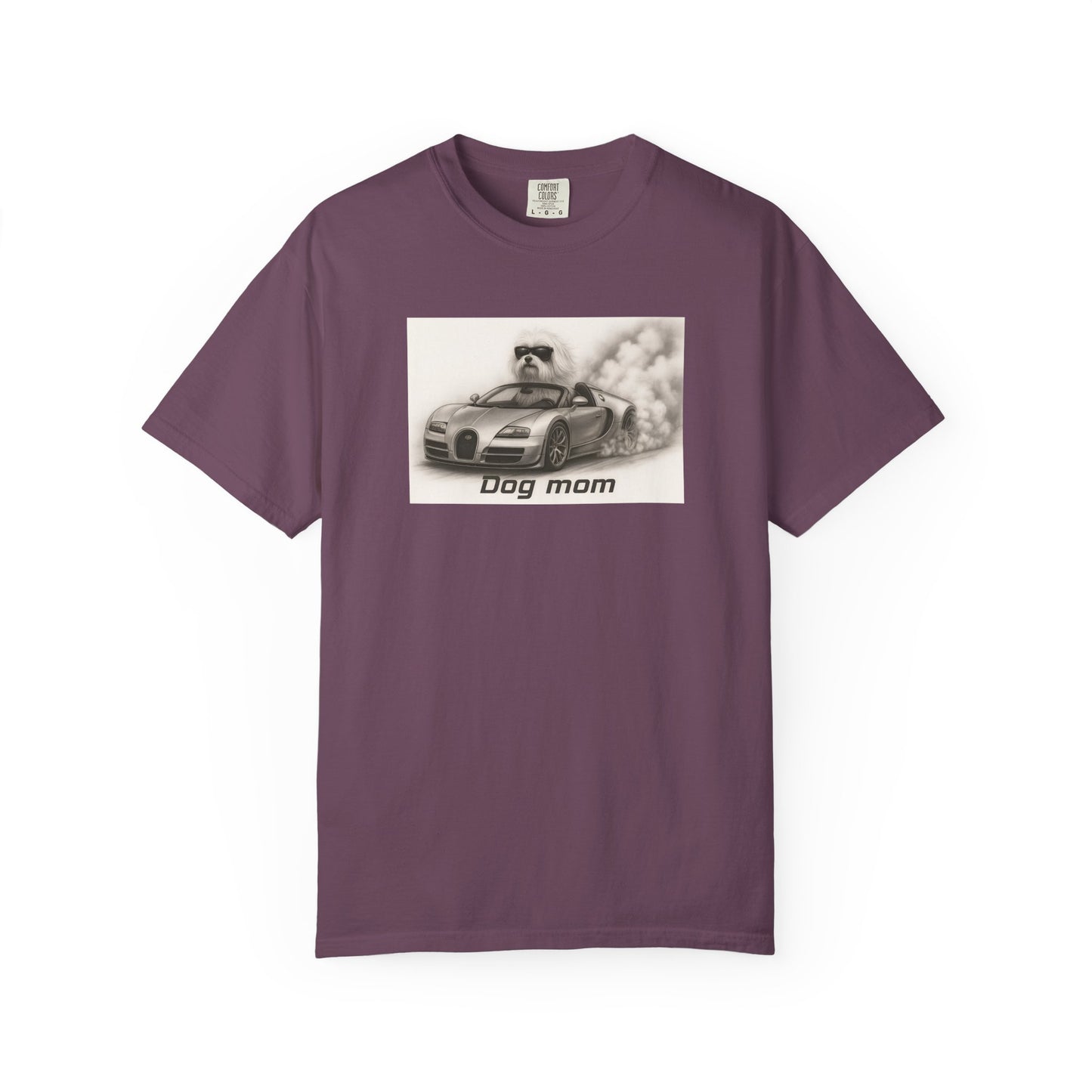 Dog Mom - Maltese Terrier - “Cool Dogs in Cool Cars” T-Shirt Collection! 🐶🚗