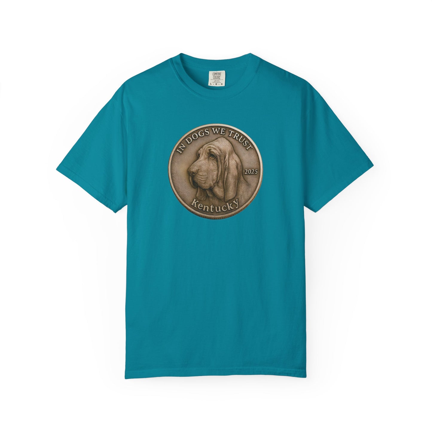 Kentucky State Coin T-Shirt Collection - Proud Dog Breed Illustrations
