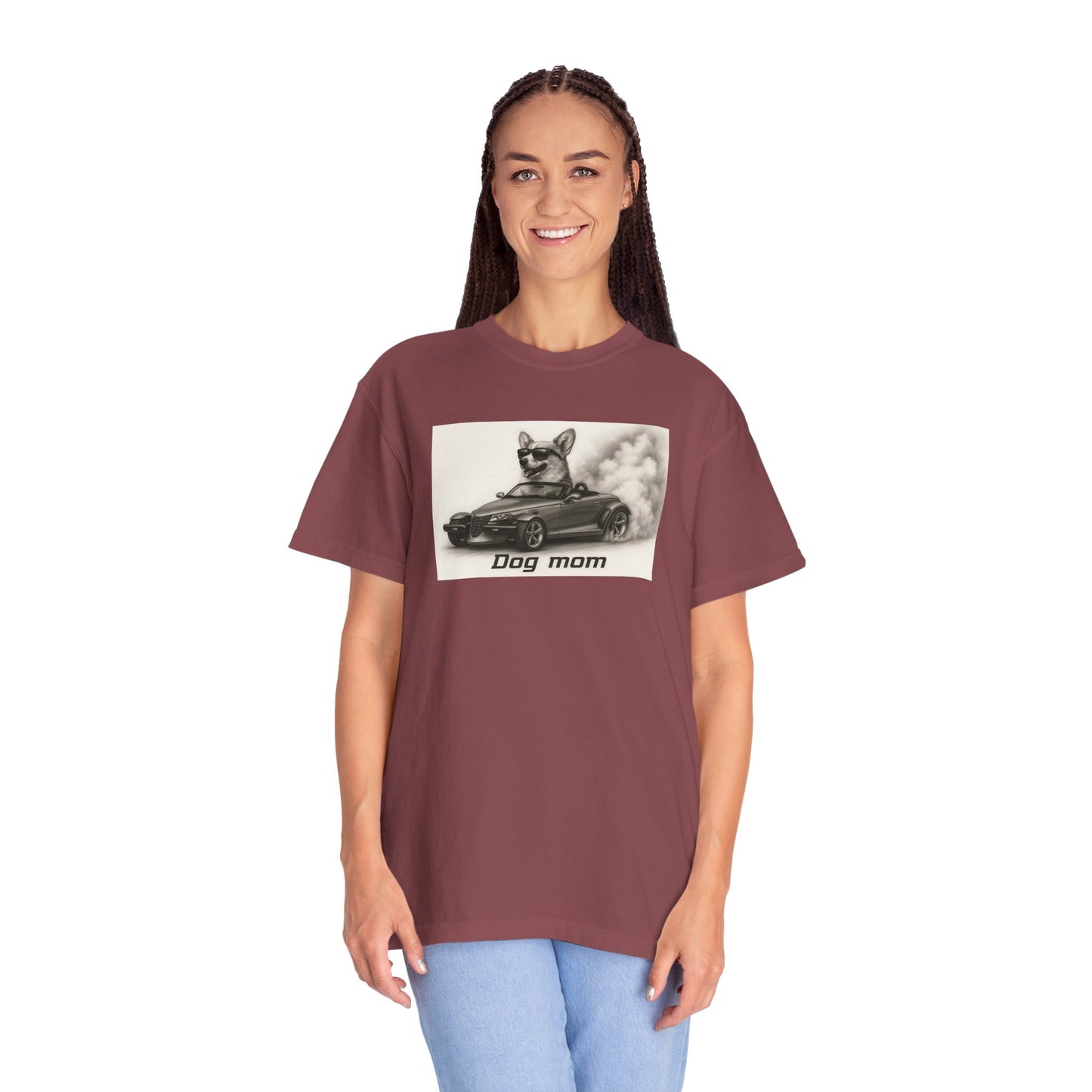 Dog Mom - Corgi - “Cool Dogs in Cool Cars” T-Shirt Collection! 🐶🚗