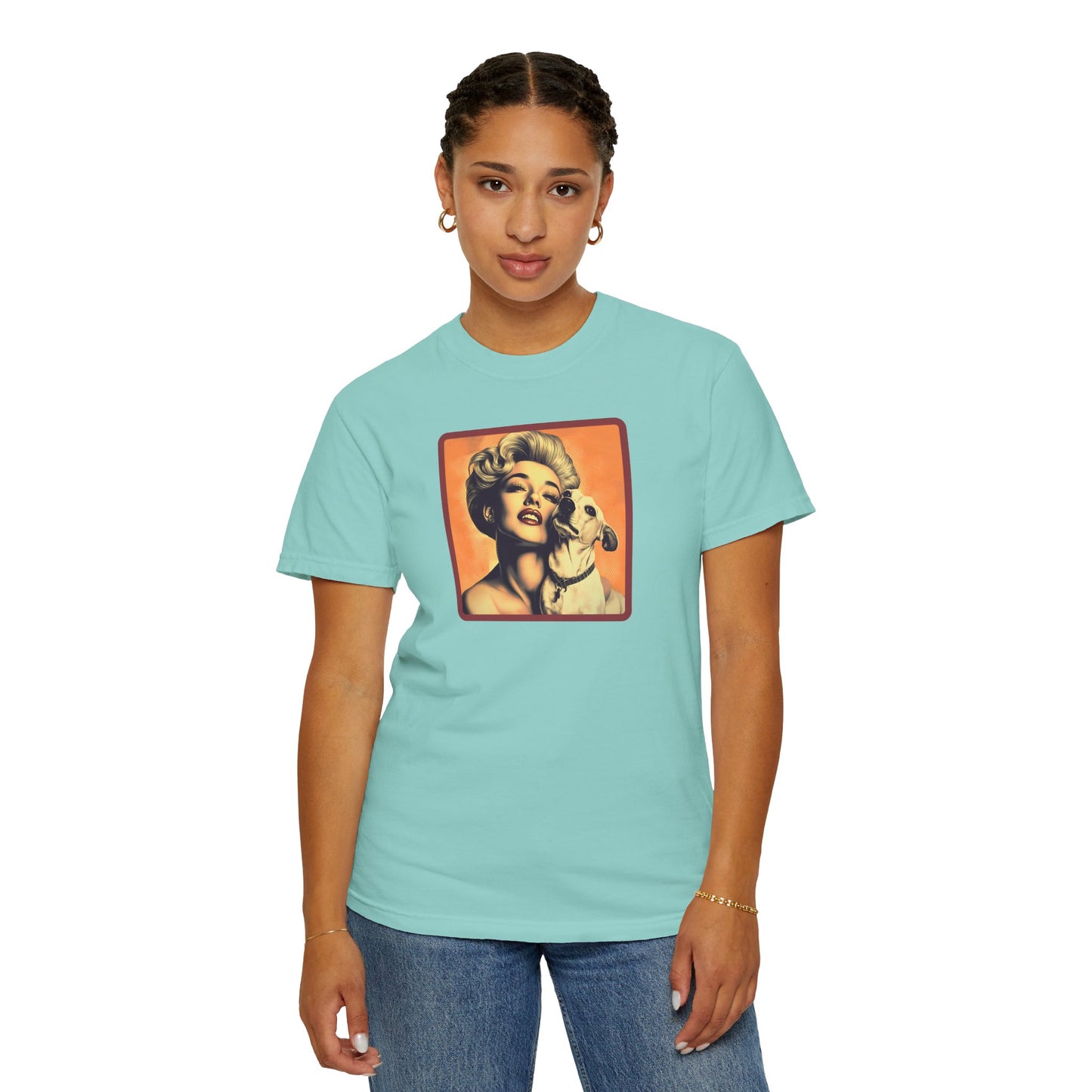 Vintage Poster T-Shirt - Unisex Garment-Dyed Tee