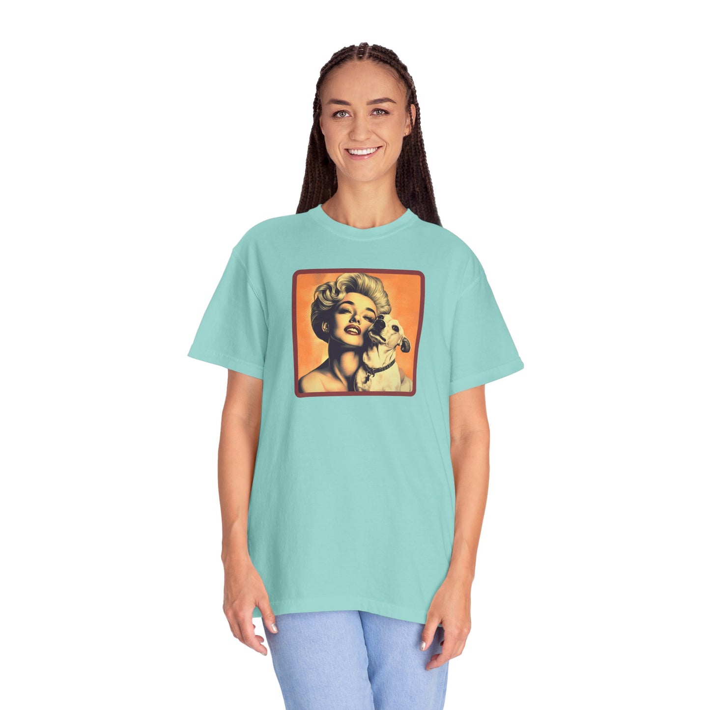 Vintage Poster T-Shirt - Unisex Garment-Dyed Tee