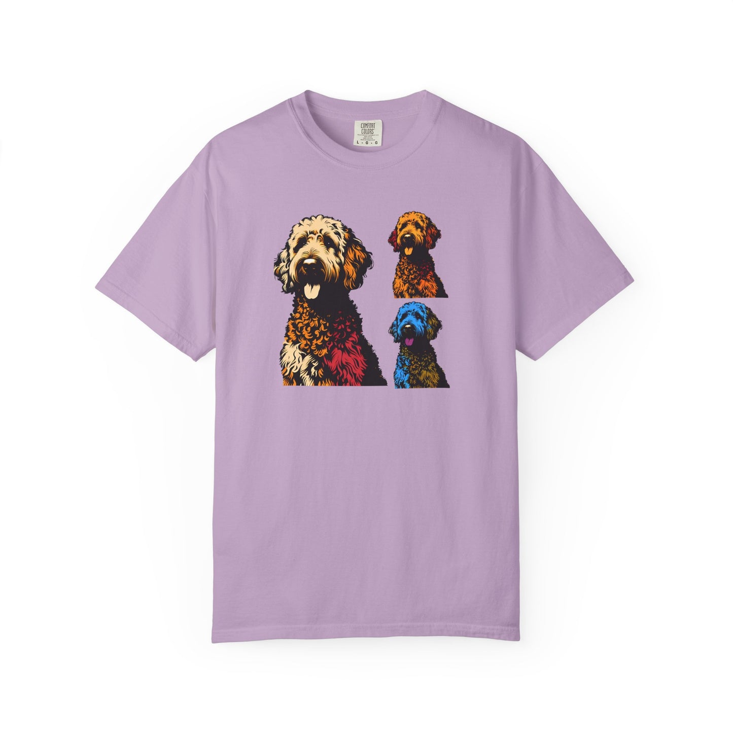 Labradoodle Love Tee – Color Splash Edition