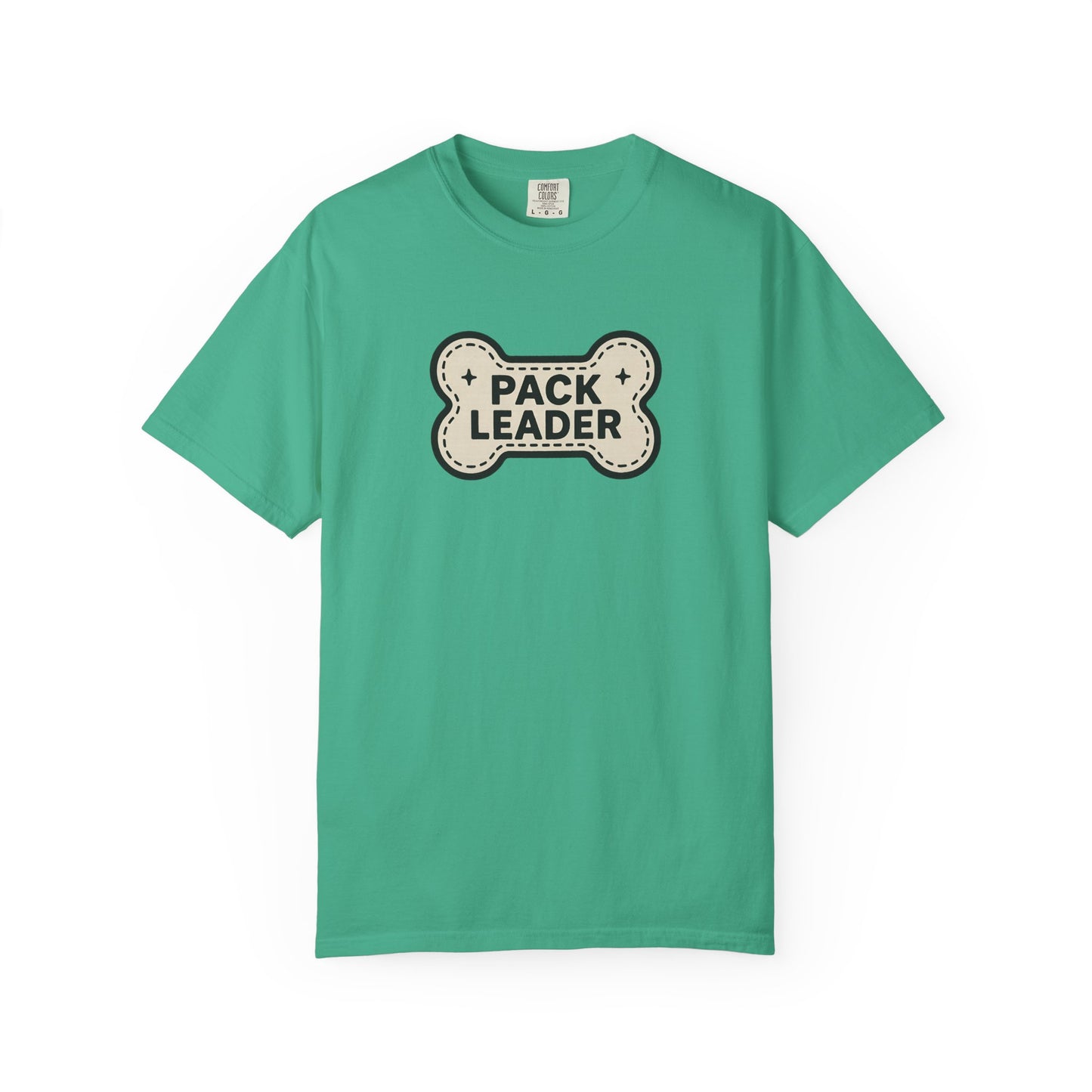 Pack Leader Unisex Garment-Dyed T-Shirt | Funny Dog Owner Gift, Pet Lover Tee, Casual Wear, Dog Mom, Animal Rescue Apparel