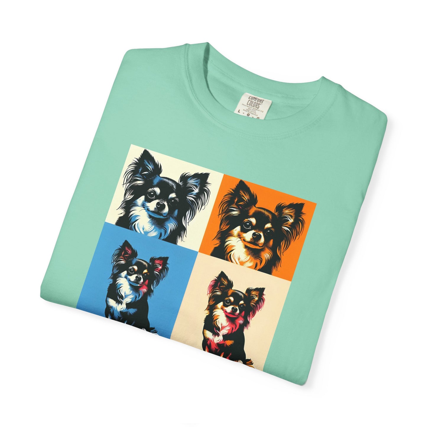 Chihuahua Pop Art Unisex T-shirt - Colorful Graphic Tee for Dog Lovers