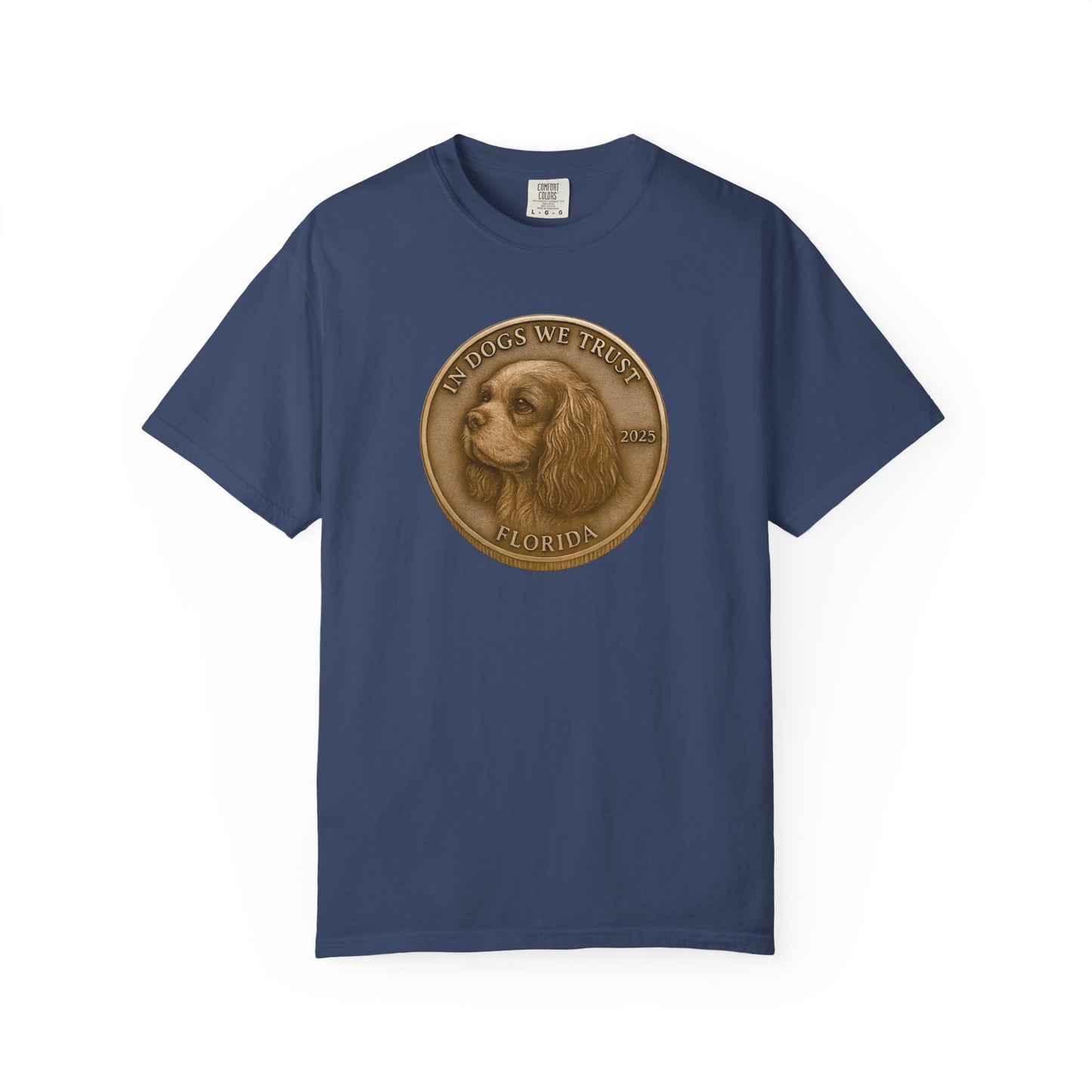 Florida State Coin T-Shirt Collection - Proud Dog Breed Illustrations