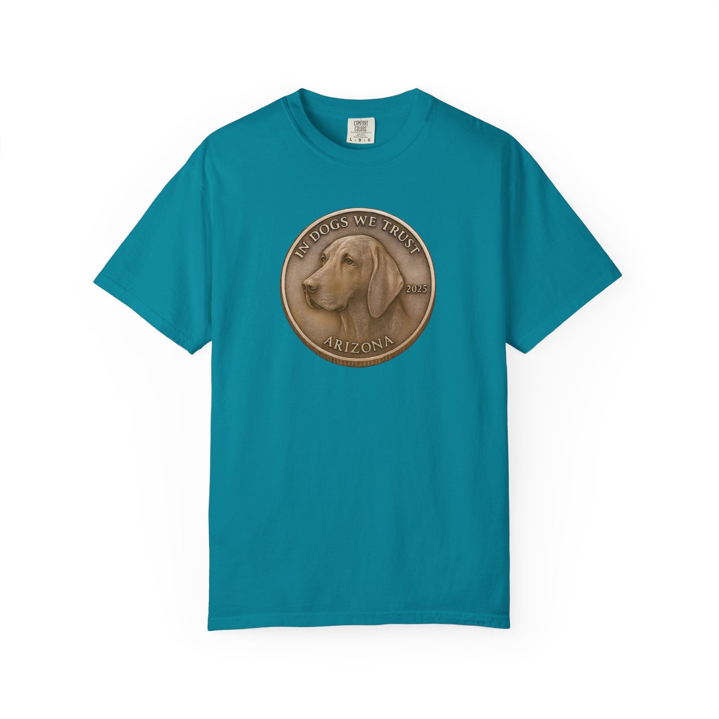 Arizona State Coin T-Shirt Collection - Proud Dog Breed Illustrations