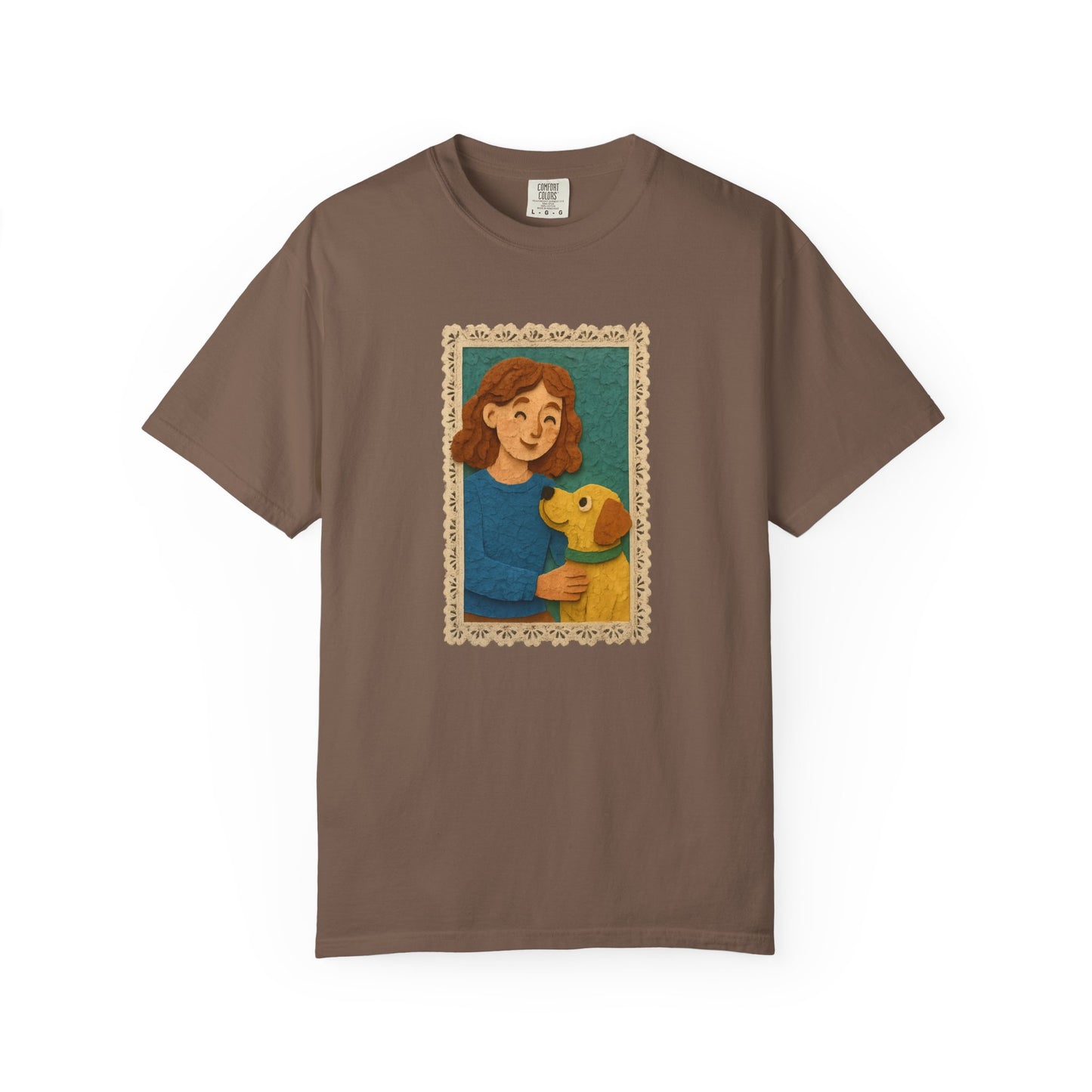 Dog Mom T-shirt - Unisex Garment-Dyed Tee for Pet Lovers