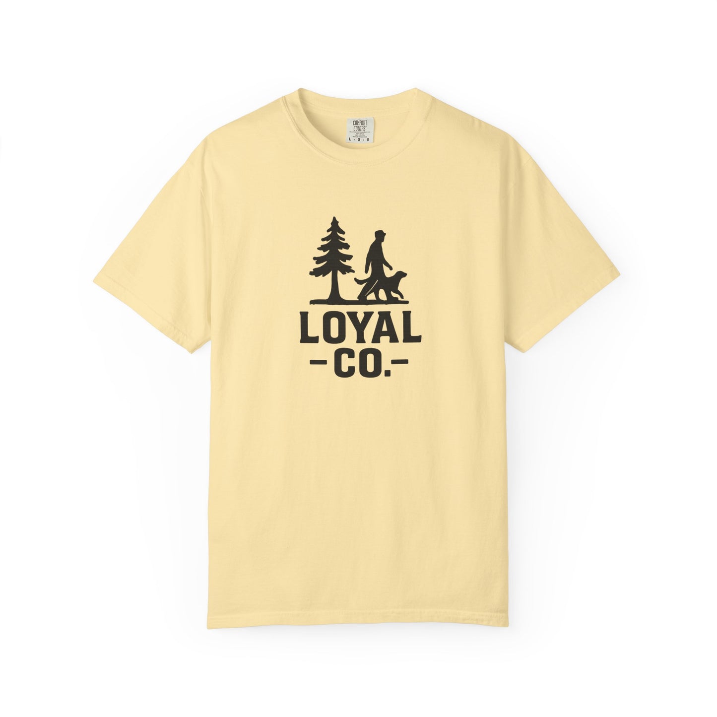 Loyal Co. Unisex Garment-Dyed T-shirt – Perfect for Outdoor Enthusiasts, Casual Wear, Gifts, and Eco-Friendly Fashion