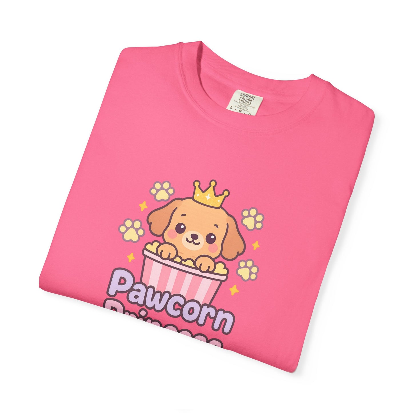 Pawprint Princess T-Shirt, Cute Dog Lover Tee, Funny Pet Shirt, Gift for Dog Moms, Animal Lover Clothing