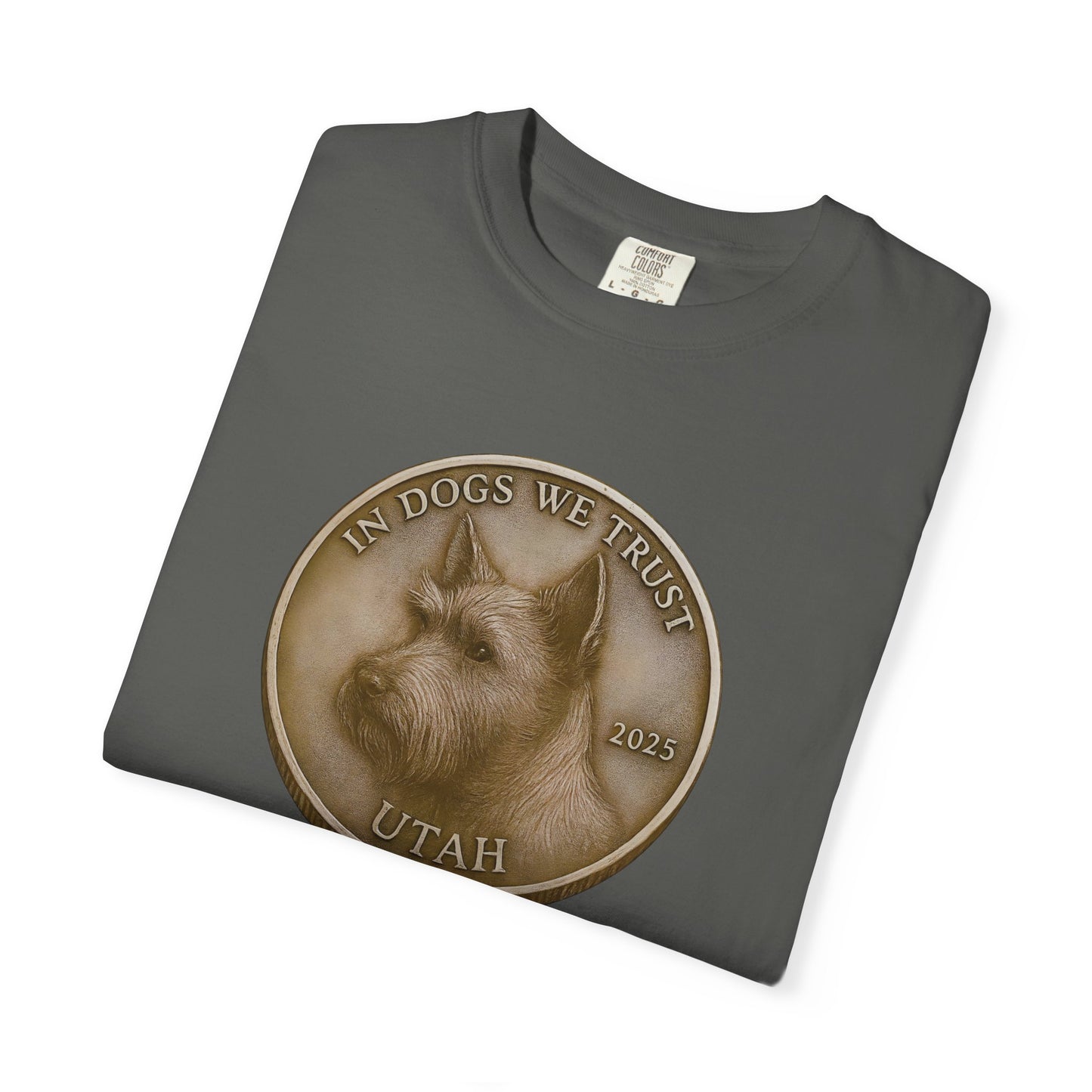 Utah State Coin T-Shirt Collection - Proud Dog Breed Illustrations