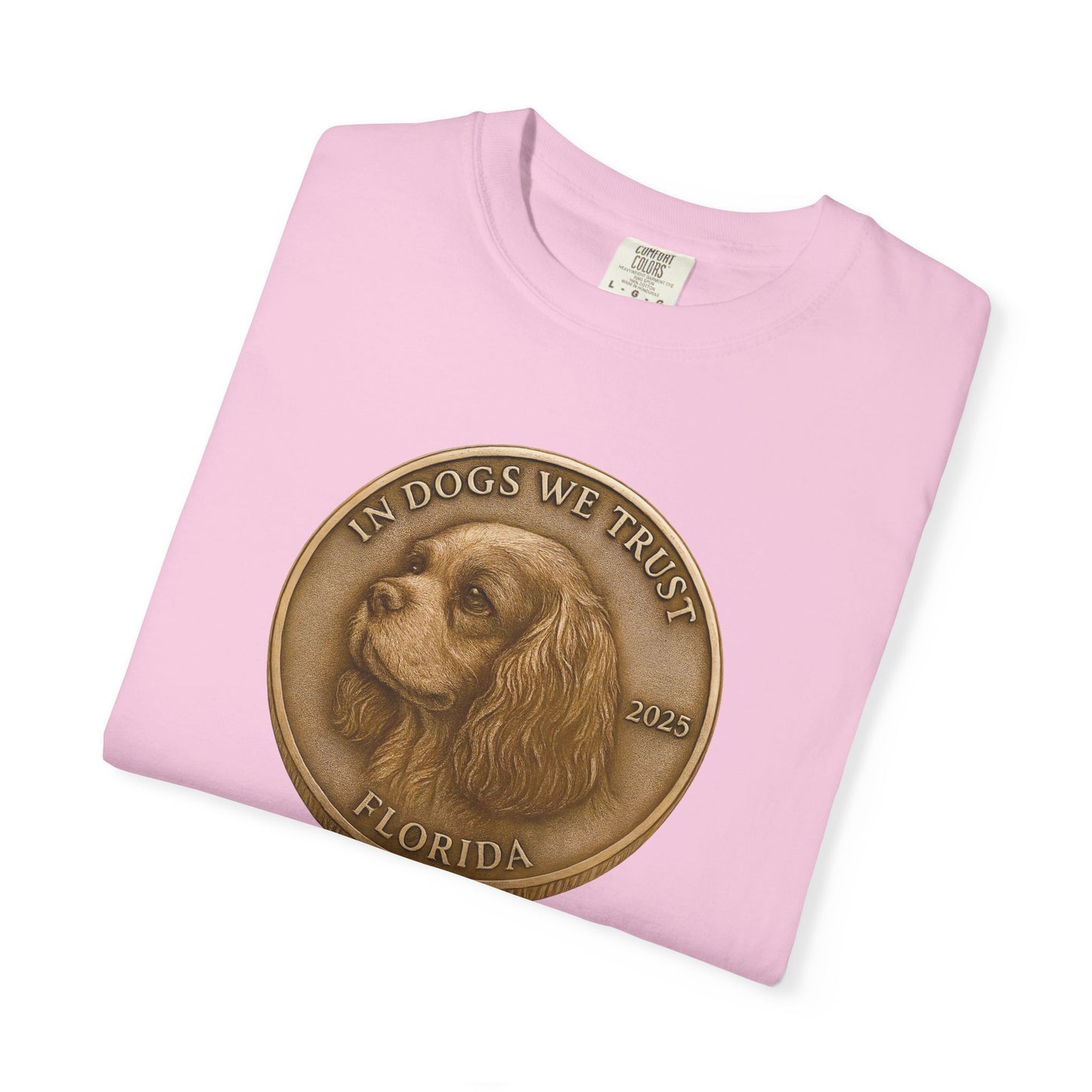 Florida State Coin T-Shirt Collection - Proud Dog Breed Illustrations