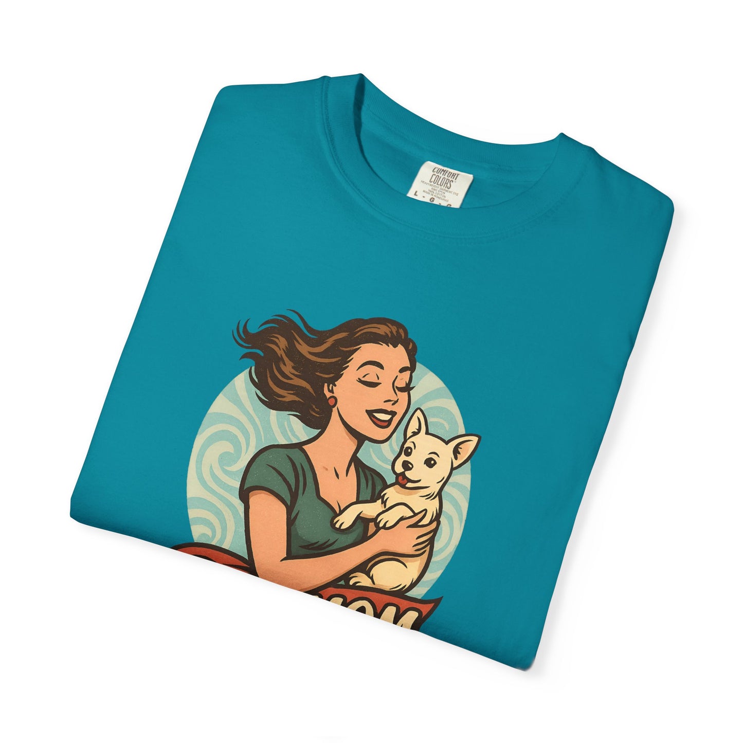 Dog Mom T-Shirt, Unisex Tee for Pet Lovers, Gift for Dog Owners, Casual Wear, Animal Lover Apparel