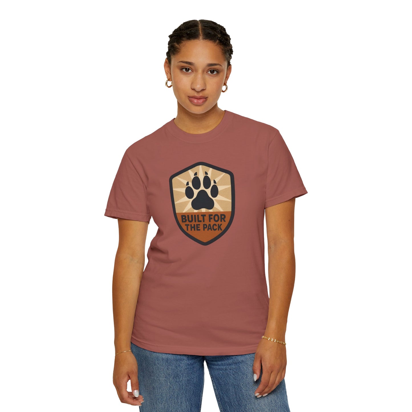 Built for the Pack Unisex T-Shirt, Dog Lover Shirt, Pet Parent Gift, Casual Wear for Animal Lovers, Outdoor Adventure Tee