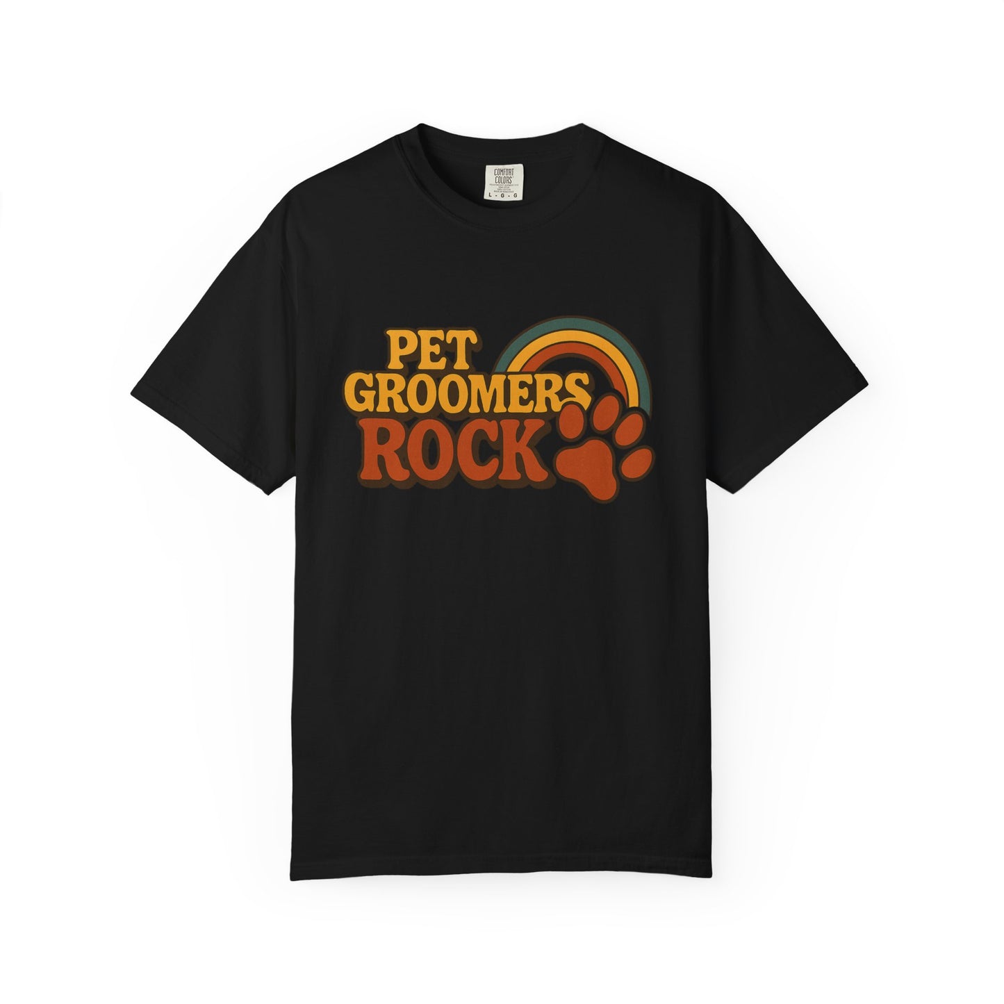 Pet Groomers Rock Unisex Garment-Dyed T-Shirt - Fun & Stylish Tee for Animal Lovers