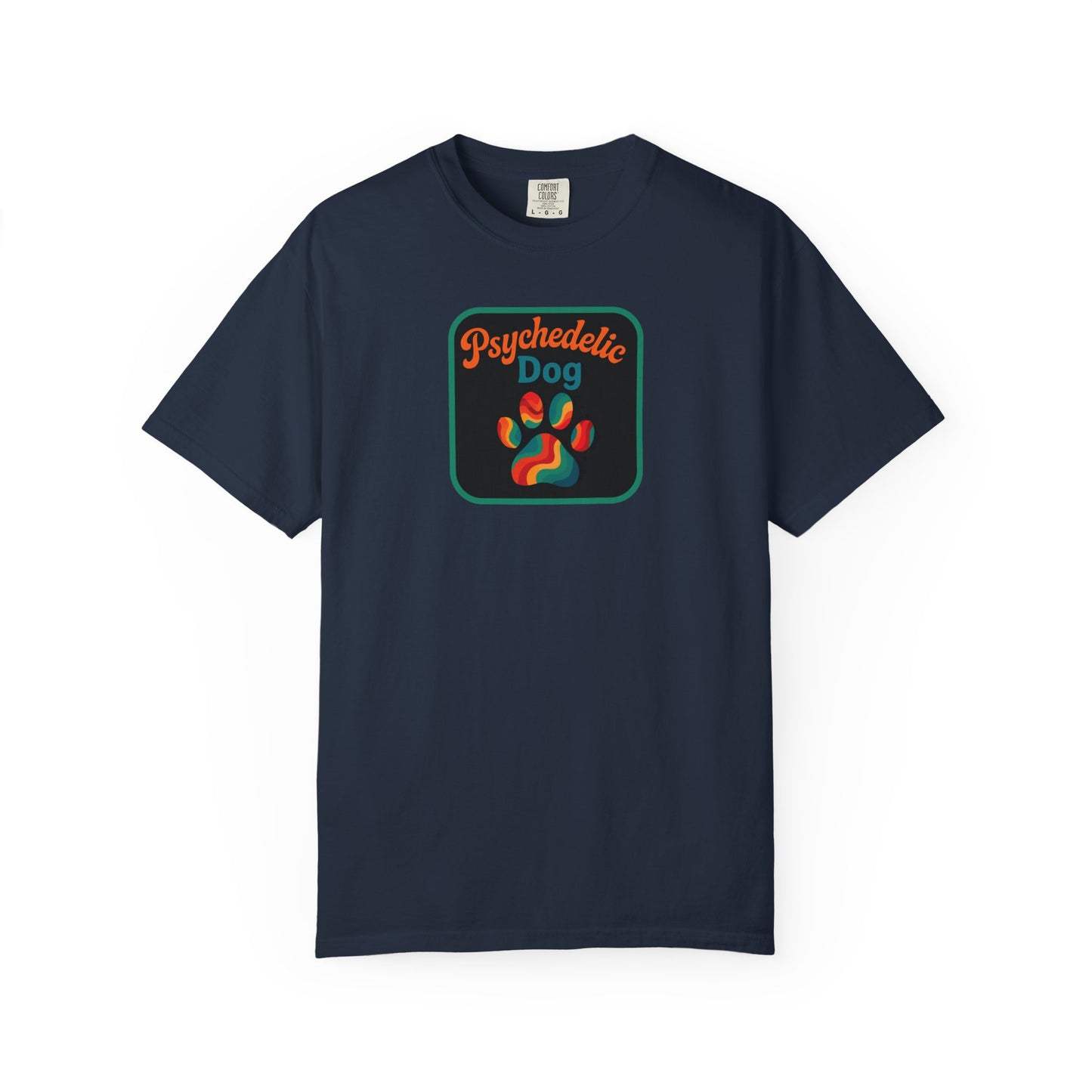 Psychedelic Dog T-shirt