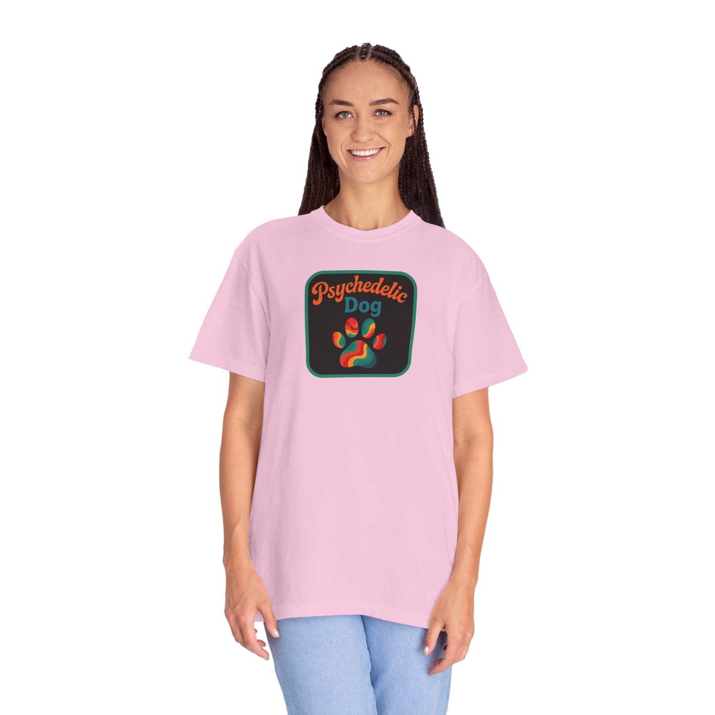 Psychedelic Dog T-shirt