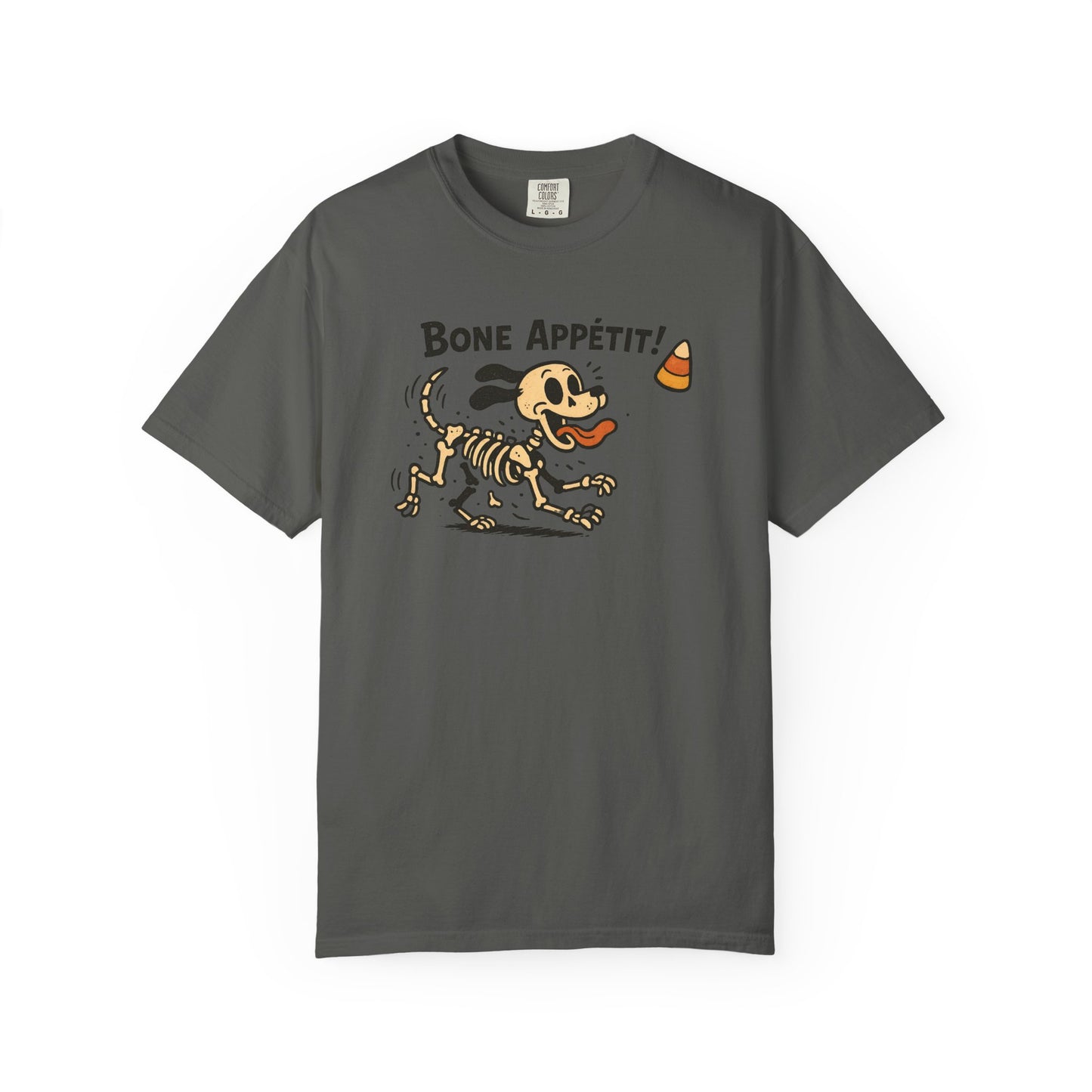 Funny Dog Skeleton T-shirt, Halloween Humor Shirt, Gift for Pet Lovers, Casual Tee, Unisex Vintage Style