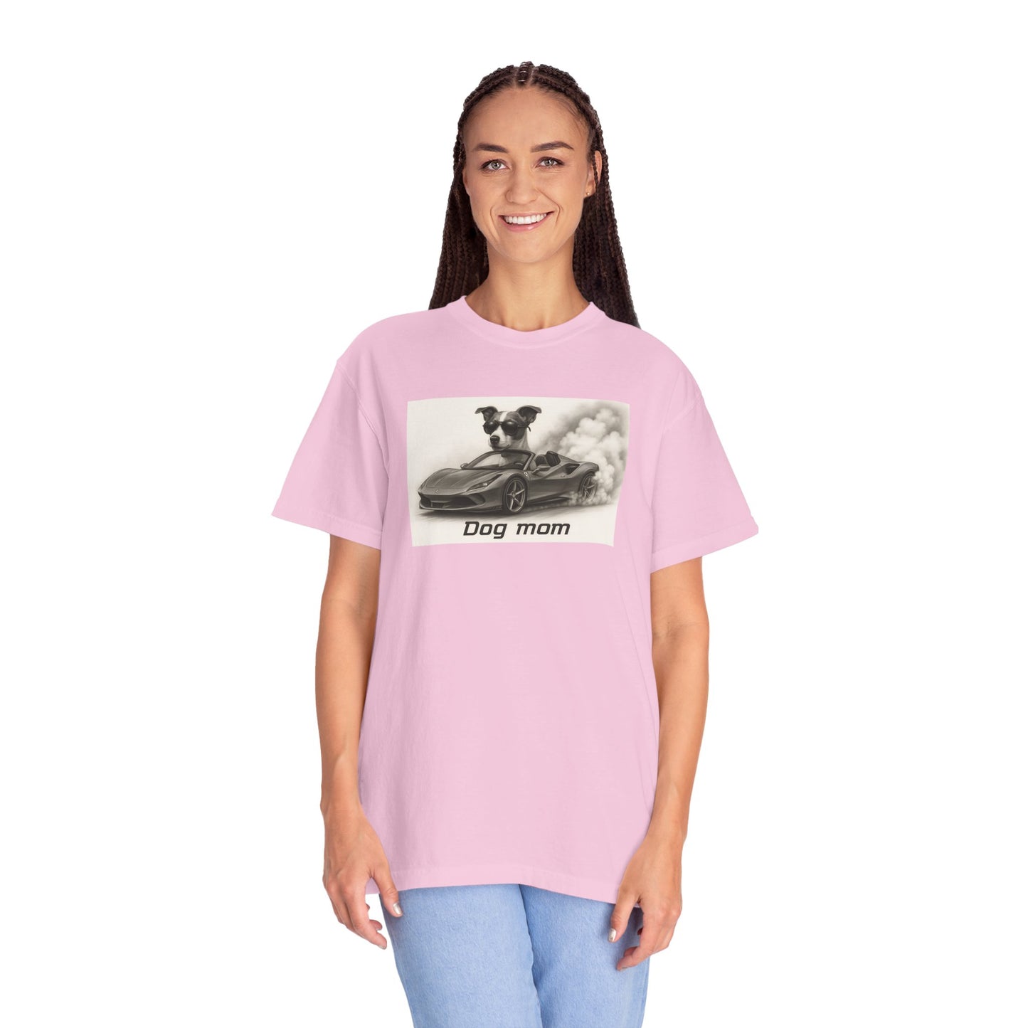 Dog Mom - Jack Russell Terrier - “Cool Dogs in Cool Cars” T-Shirt Collection! 🐶🚗