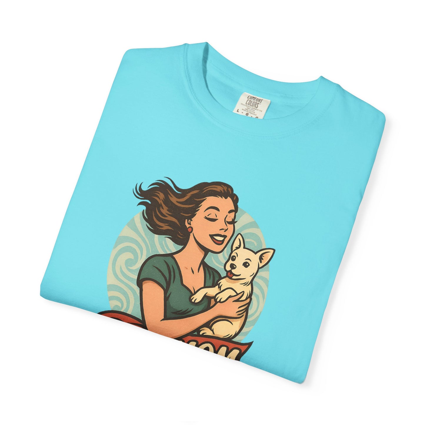 Dog Mom T-Shirt, Unisex Tee for Pet Lovers, Gift for Dog Owners, Casual Wear, Animal Lover Apparel