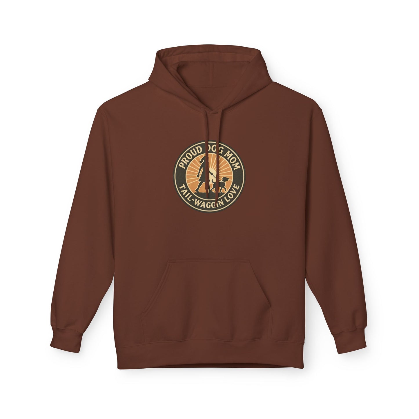 Hoodie for Dog Moms - Unisex Midweight Softstyle Fleece Hoodie