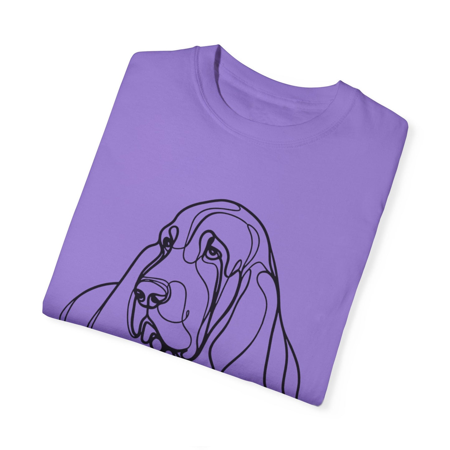 π Low & Loyal β Basset Hound Line Art Tee