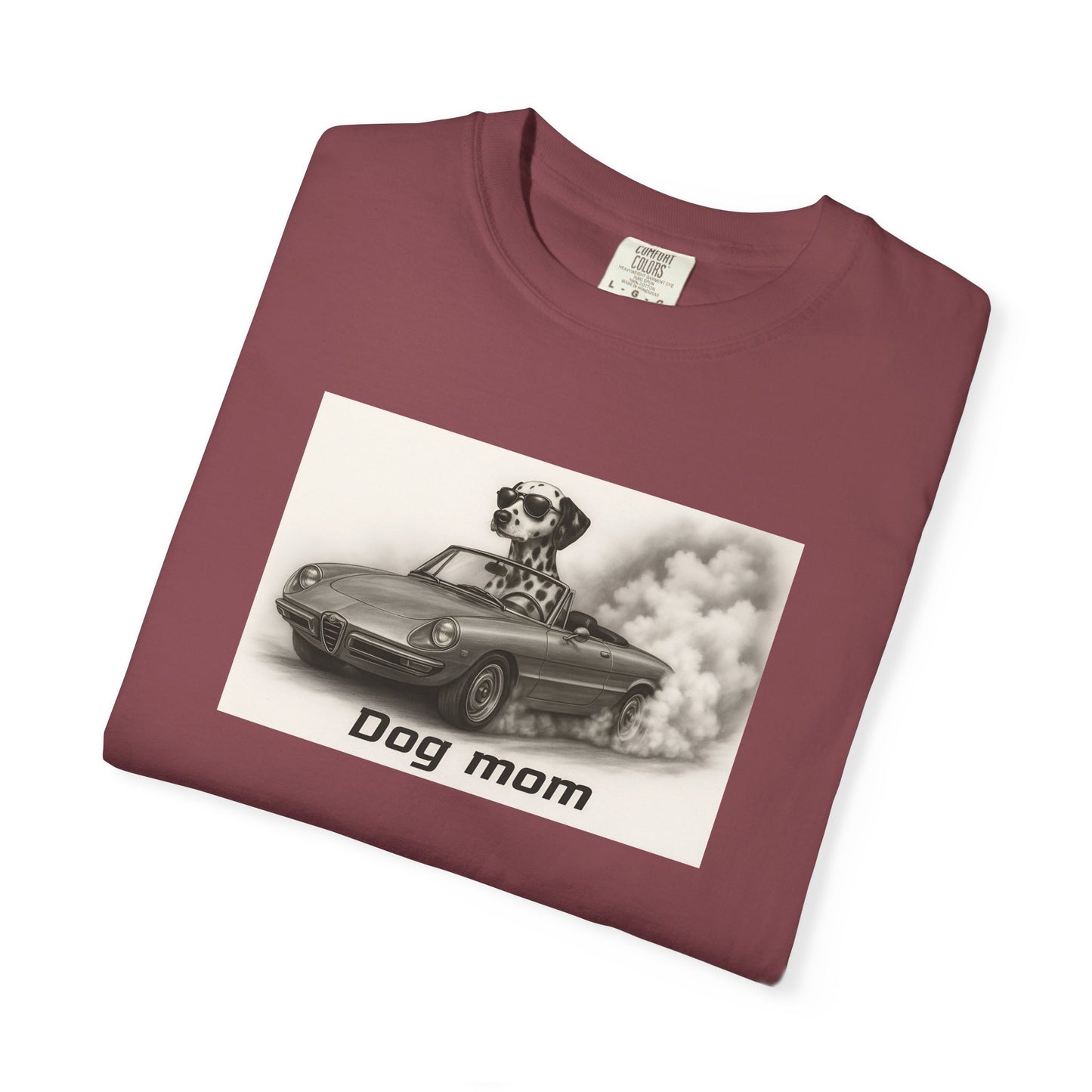 Dog Mom - Dalmatian - “Cool Dogs in Cool Cars” T-Shirt Collection! 🐶🚗