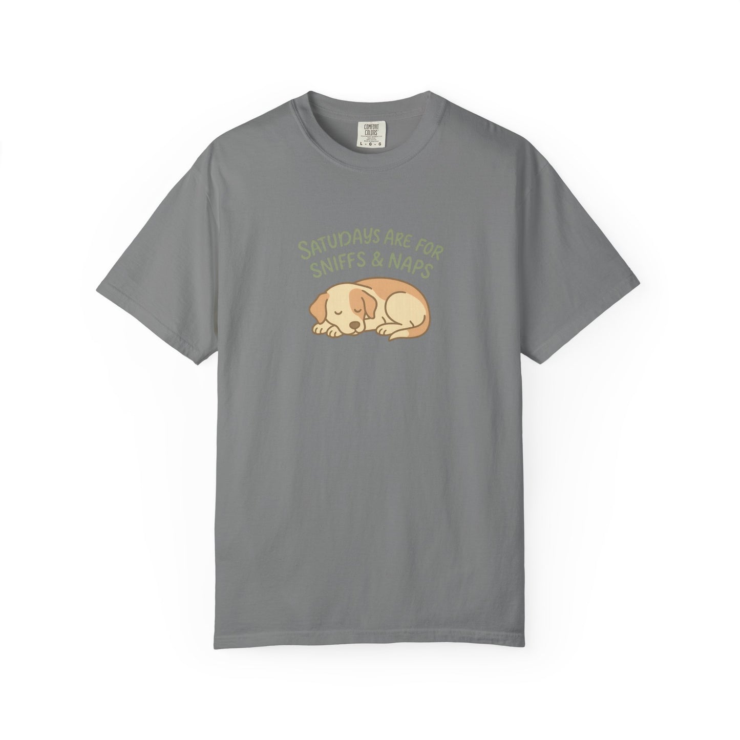 Saturdays are for naps Dog Dad T-Shirt