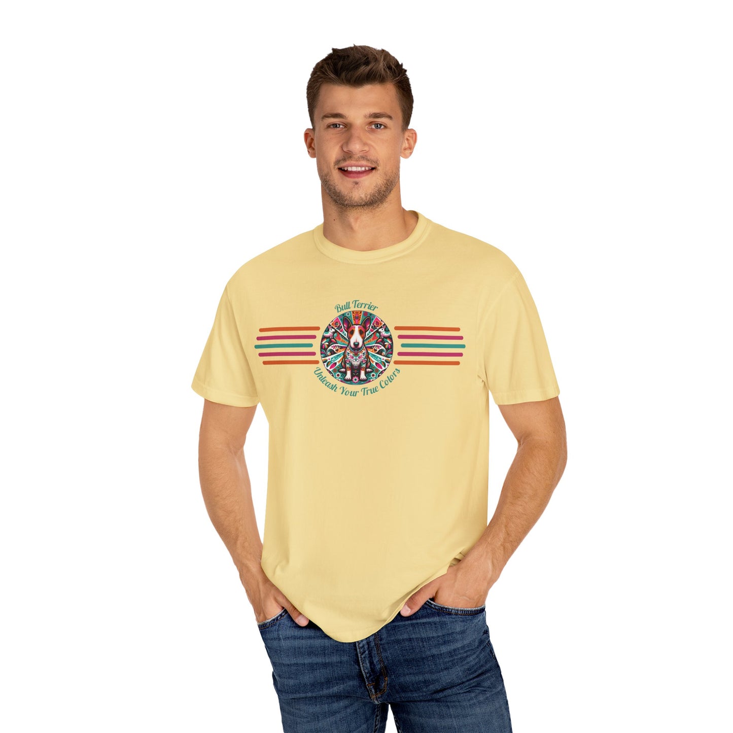 Bull Terrier - "Unleash Your True Colors" Graphic Tee