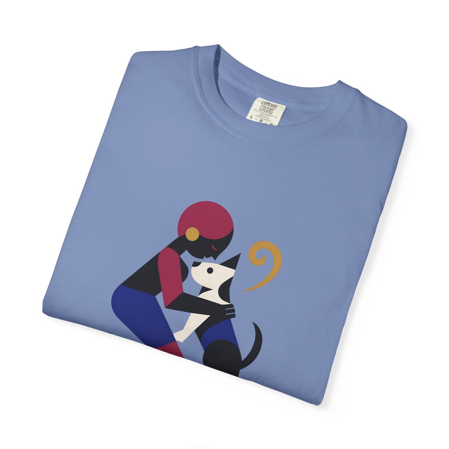 Dog Mom Unisex Garment-Dyed T-Shirt – Perfect Gift for Pet Lovers