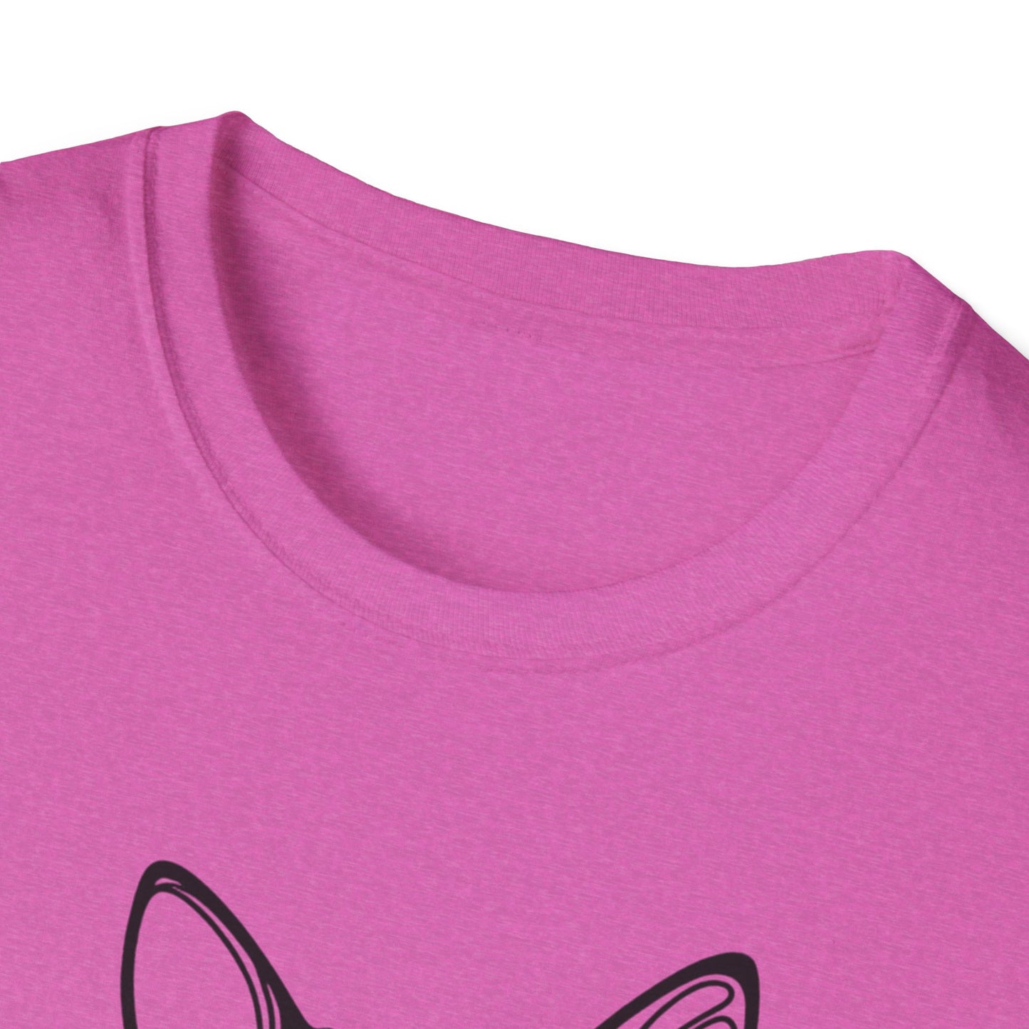 🖤 True Grit – Blue Heeler Line Art Tee – Minimalist Dog Outline Design