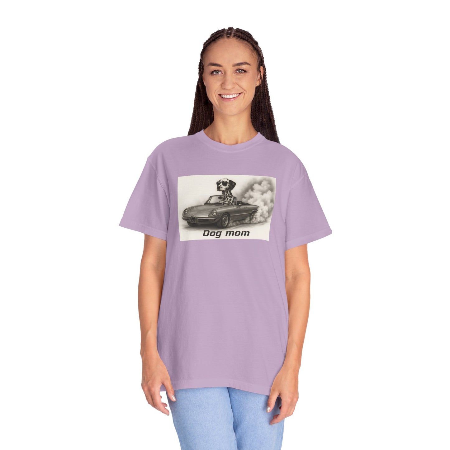 Dog Mom - Dalmatian - “Cool Dogs in Cool Cars” T-Shirt Collection! 🐶🚗