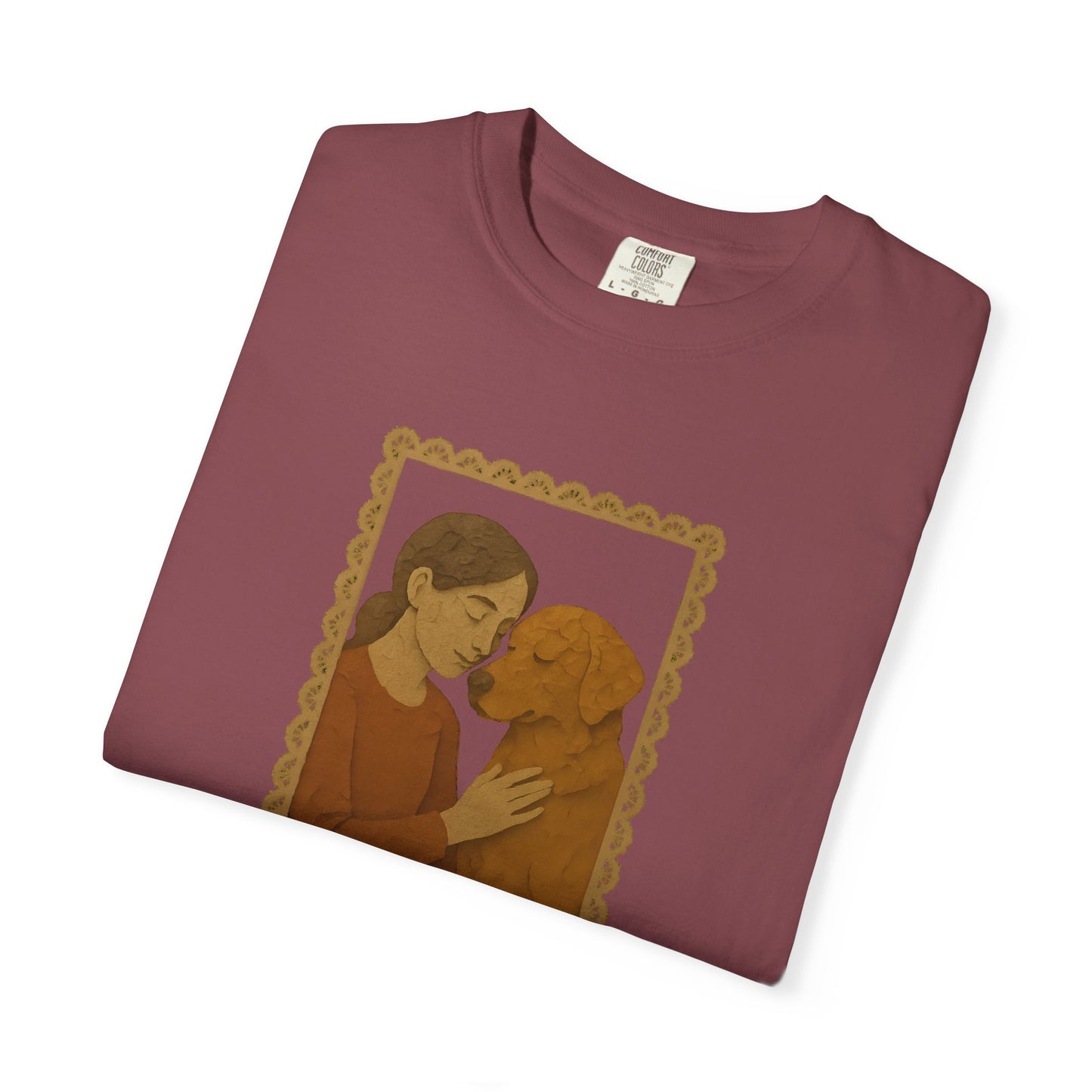 Dog Mom T-shirt - Unisex Garment-Dyed Tee for Pet Lovers