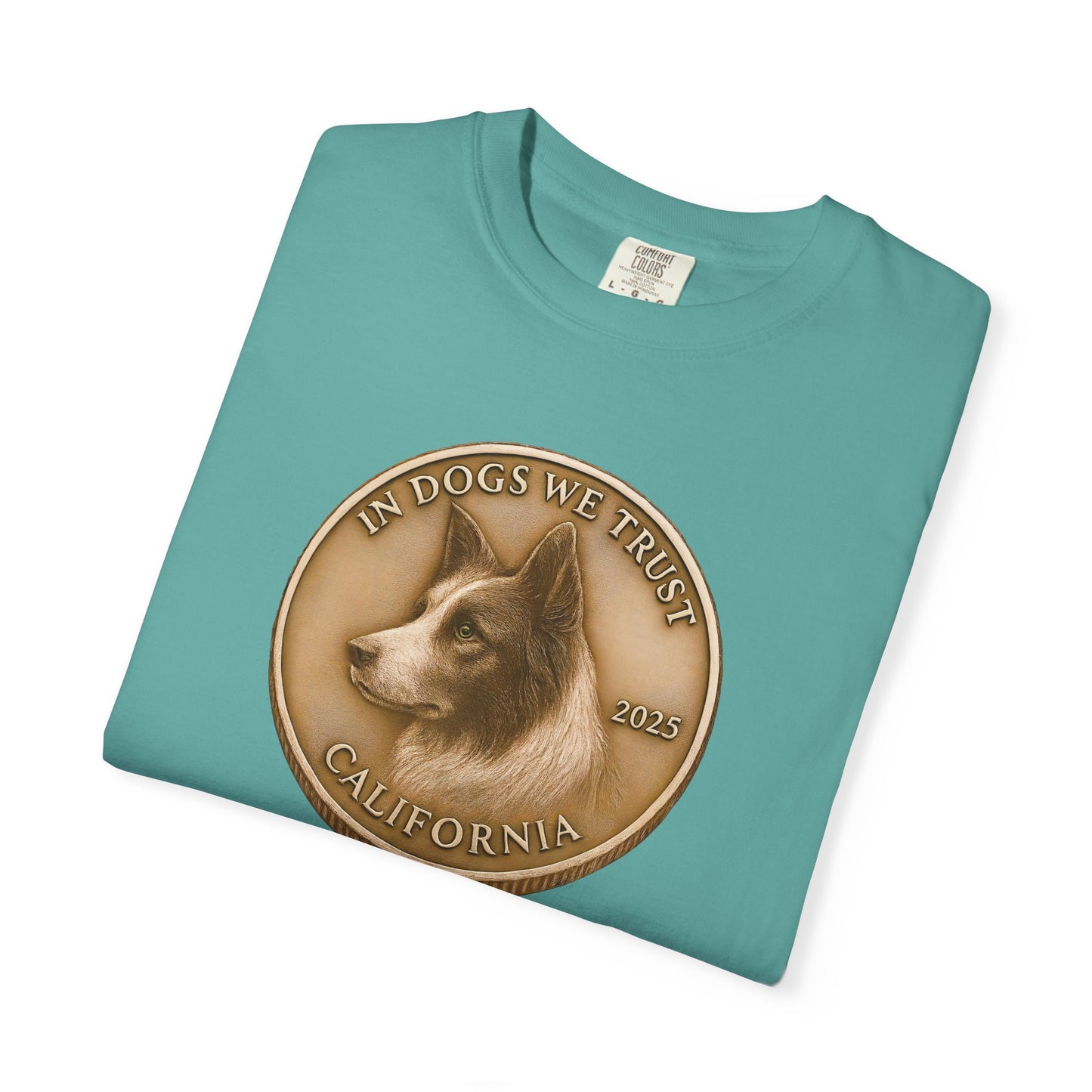 California State Coin T-Shirt Collection - Proud Dog Breed Illustrations