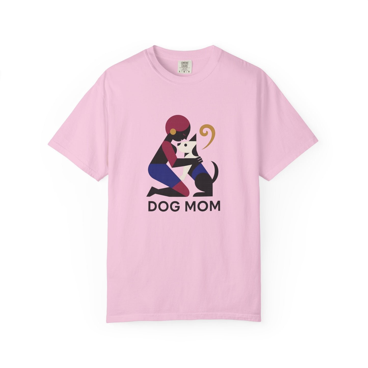 Dog Mom Unisex Garment-Dyed T-Shirt – Perfect Gift for Pet Lovers