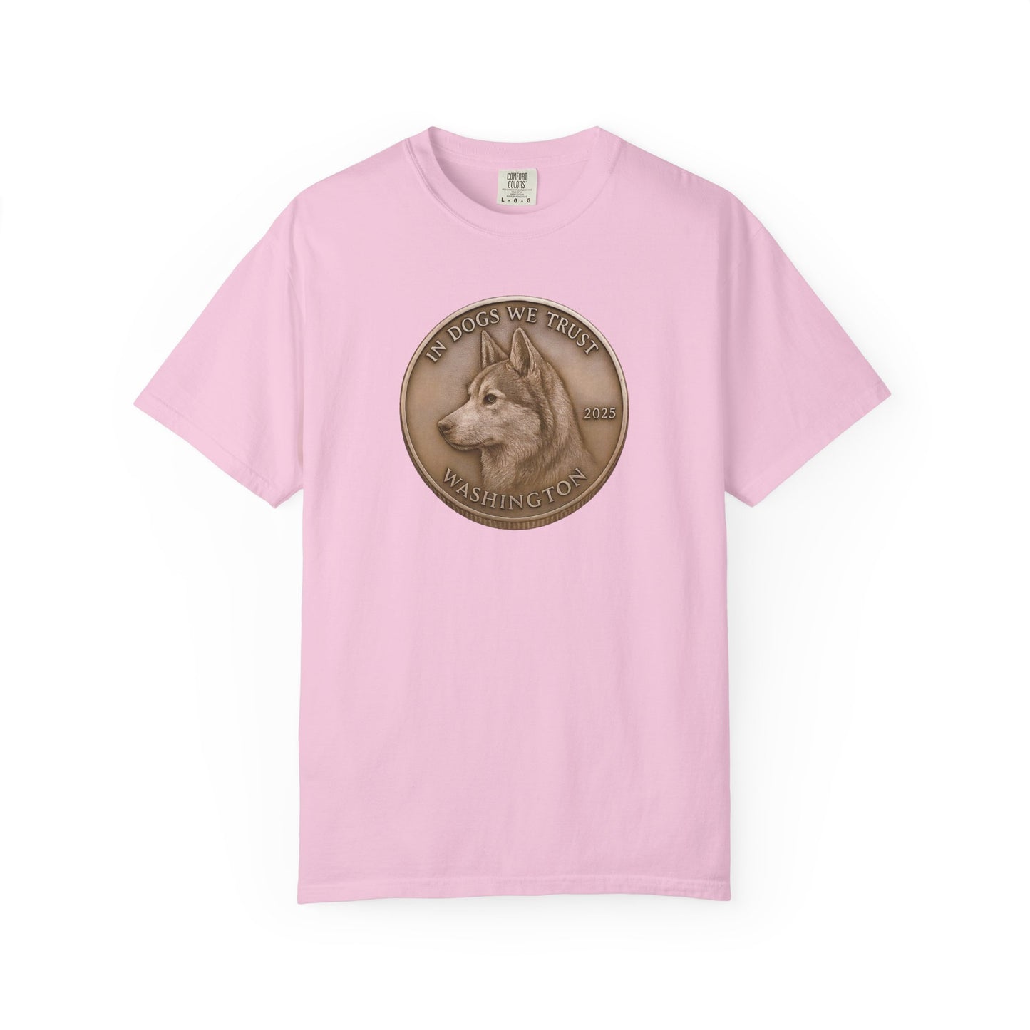 Washington State Coin T-Shirt Collection - Proud Dog Breed Illustrations