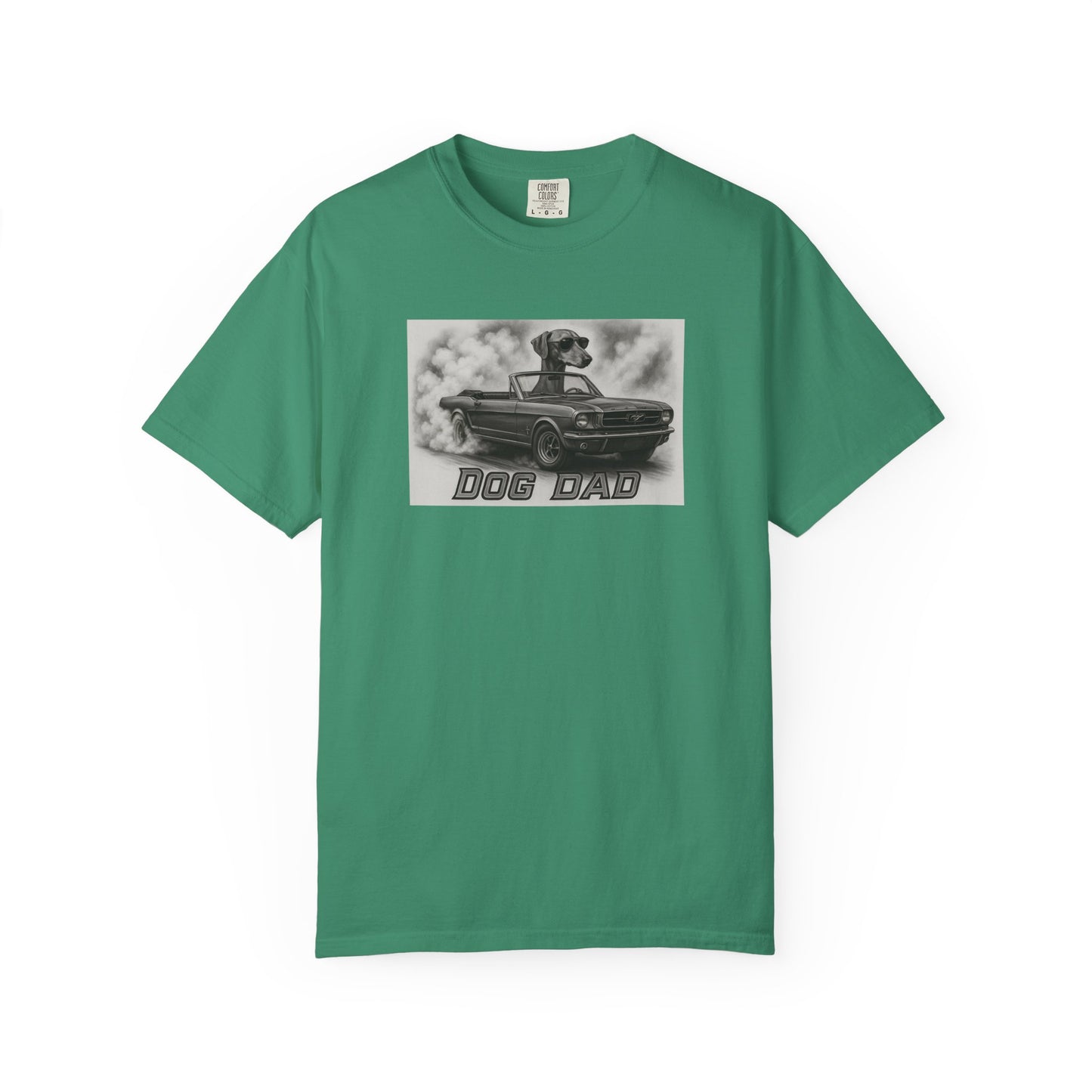 Dog Dad - Azawakh - Cool Dogs in Cool Cars T-Shirt Collection | Funny Dog Lover Apparel for Men