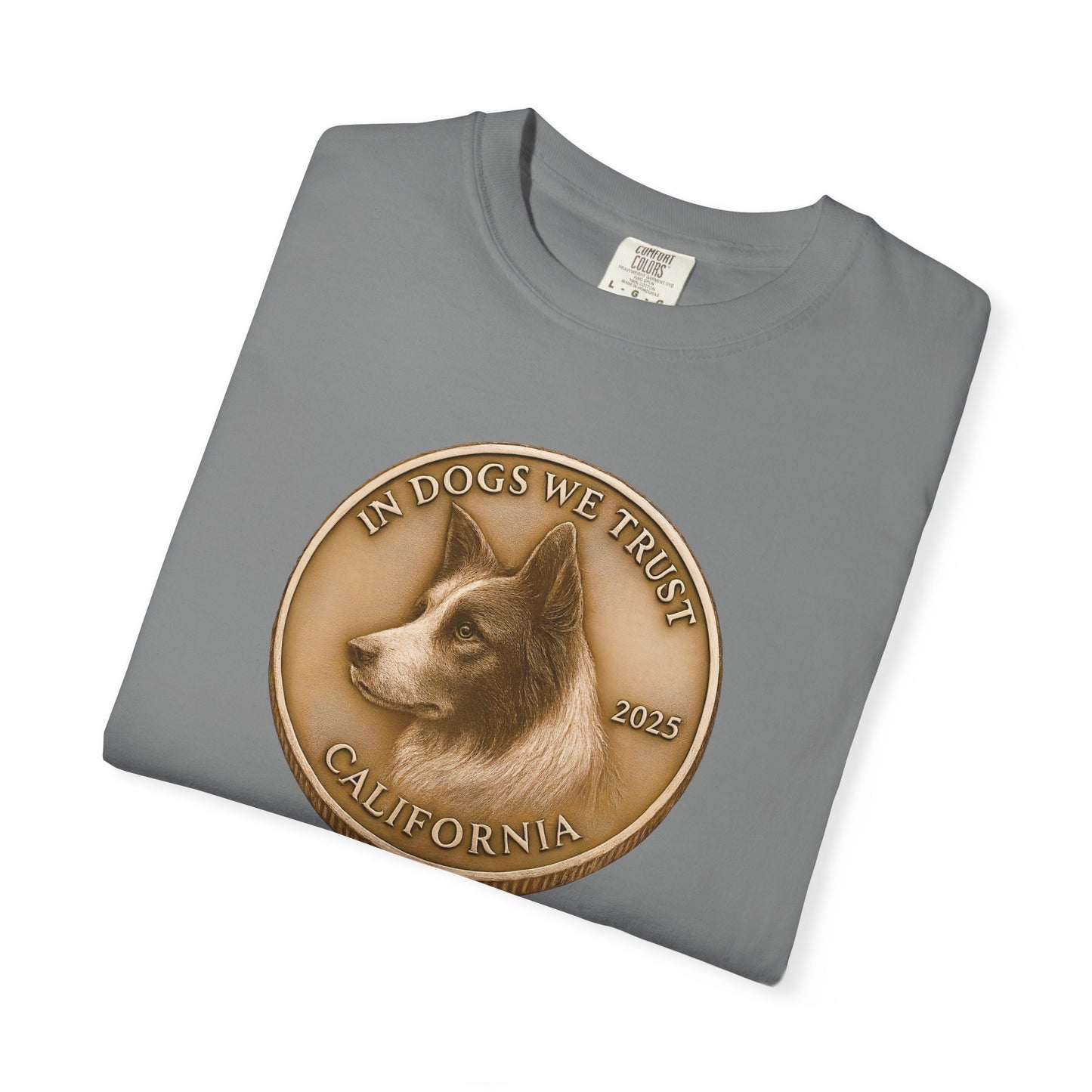 California State Coin T-Shirt Collection - Proud Dog Breed Illustrations